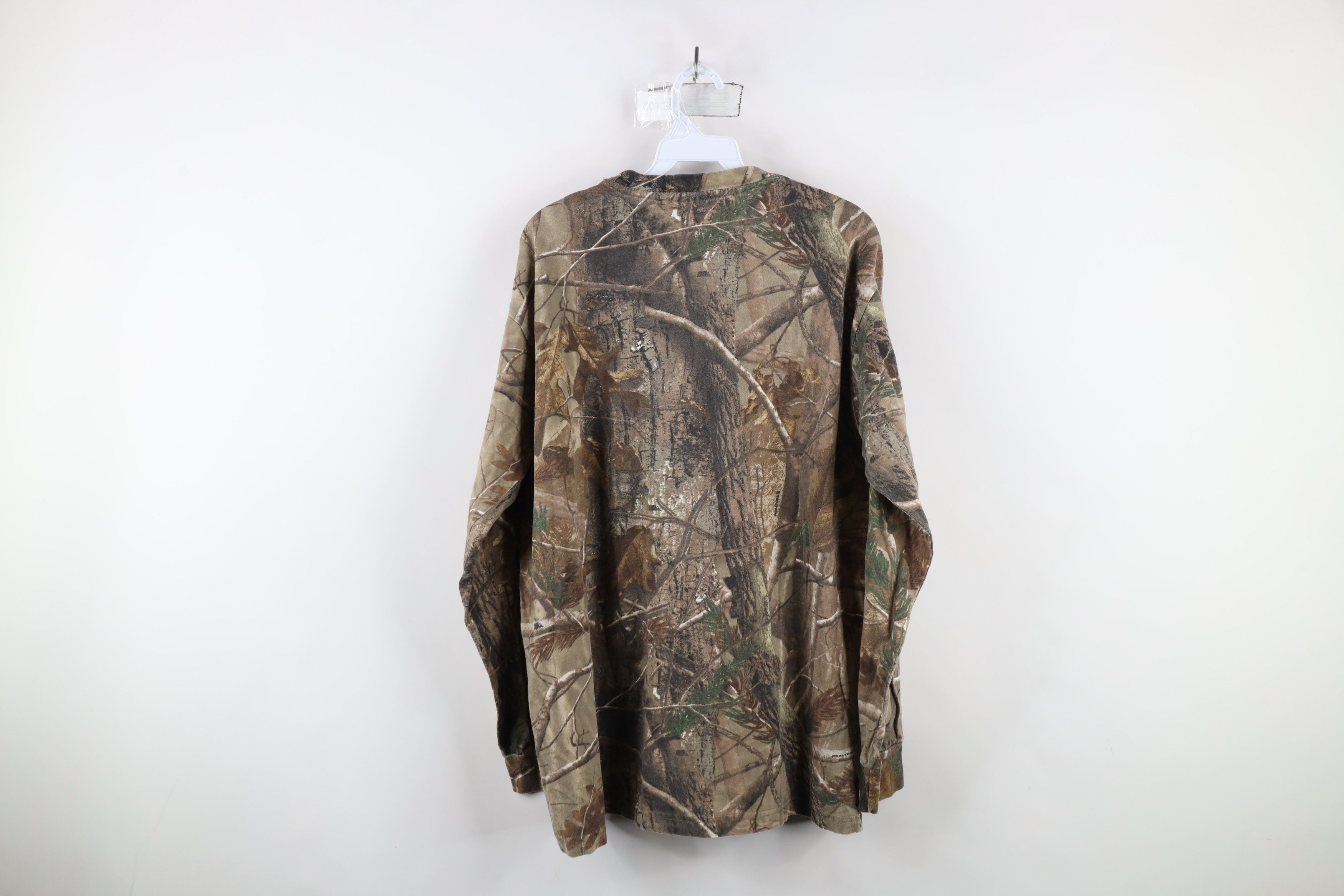 Vintage Vintage Streetwear Camouflage Long Sleeve T-Shirt Cotton Size US XL / EU 56 / 4 - 5 Thumbnail