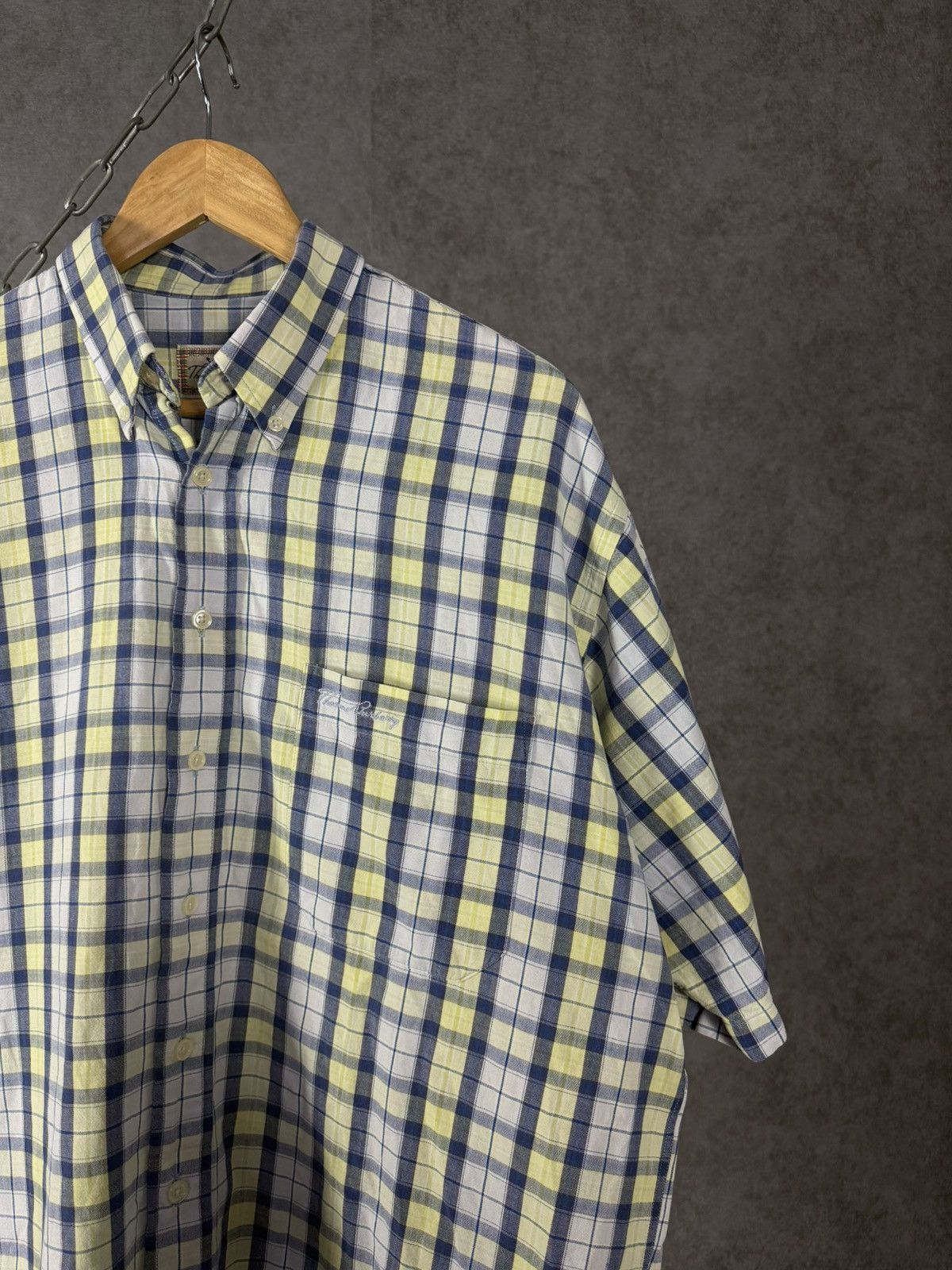 Burberry Thomas Burberry luxury designer vintage shirt Size US XXL / EU 58 / 5 - 2 Thumbnail