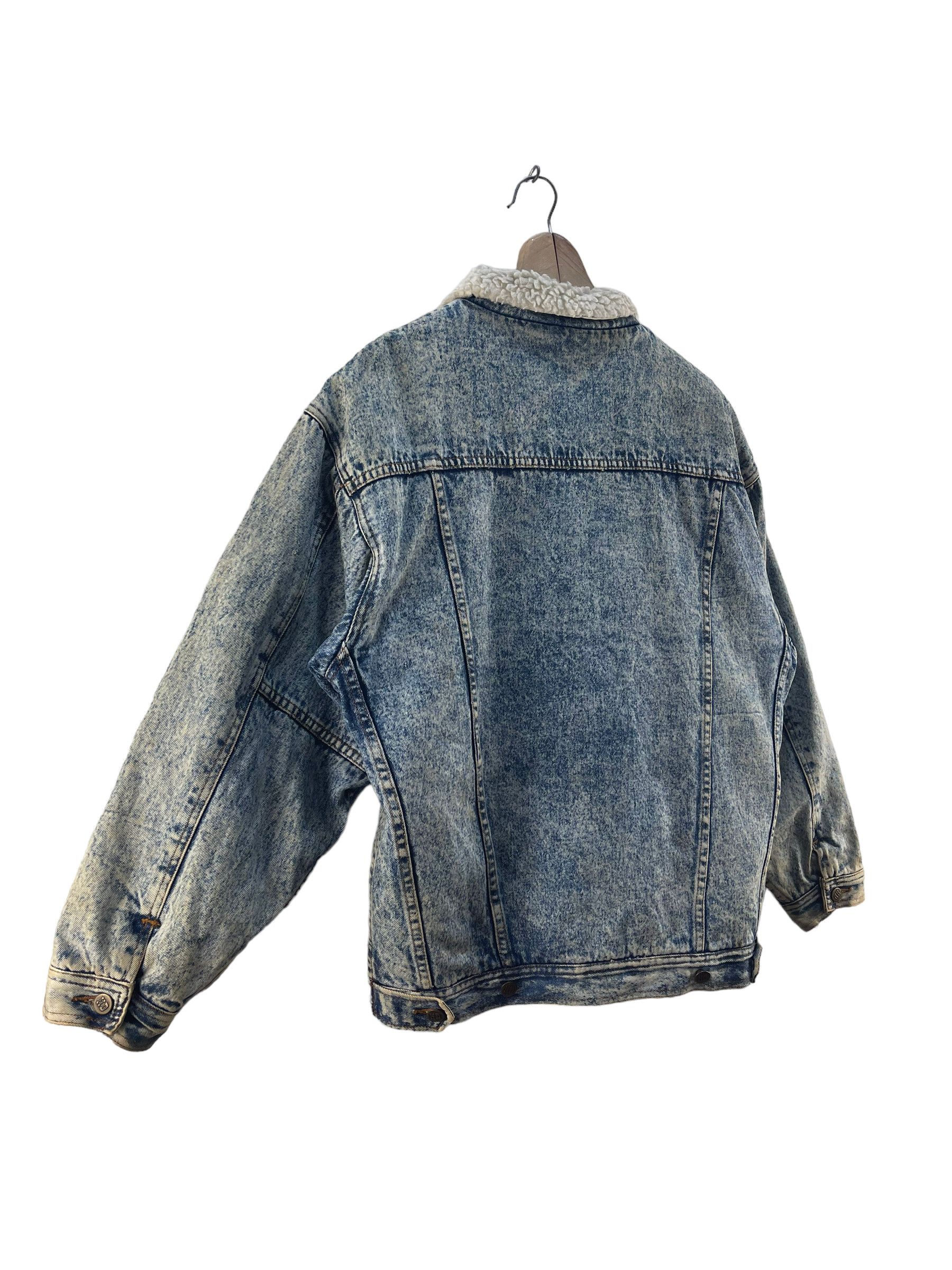 Other Vintage Hacienda Sherpa Denim Jacket Size US L / EU 52-54 / 3 - 6 Thumbnail
