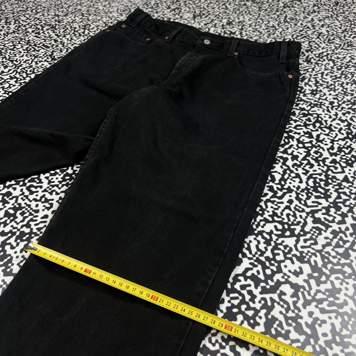 Levi's Vintage Clothing 38x34 Levis 550 Vintage Washed Black Denim Jeans USA Style Size US 38 / EU 54 - 21 Thumbnail
