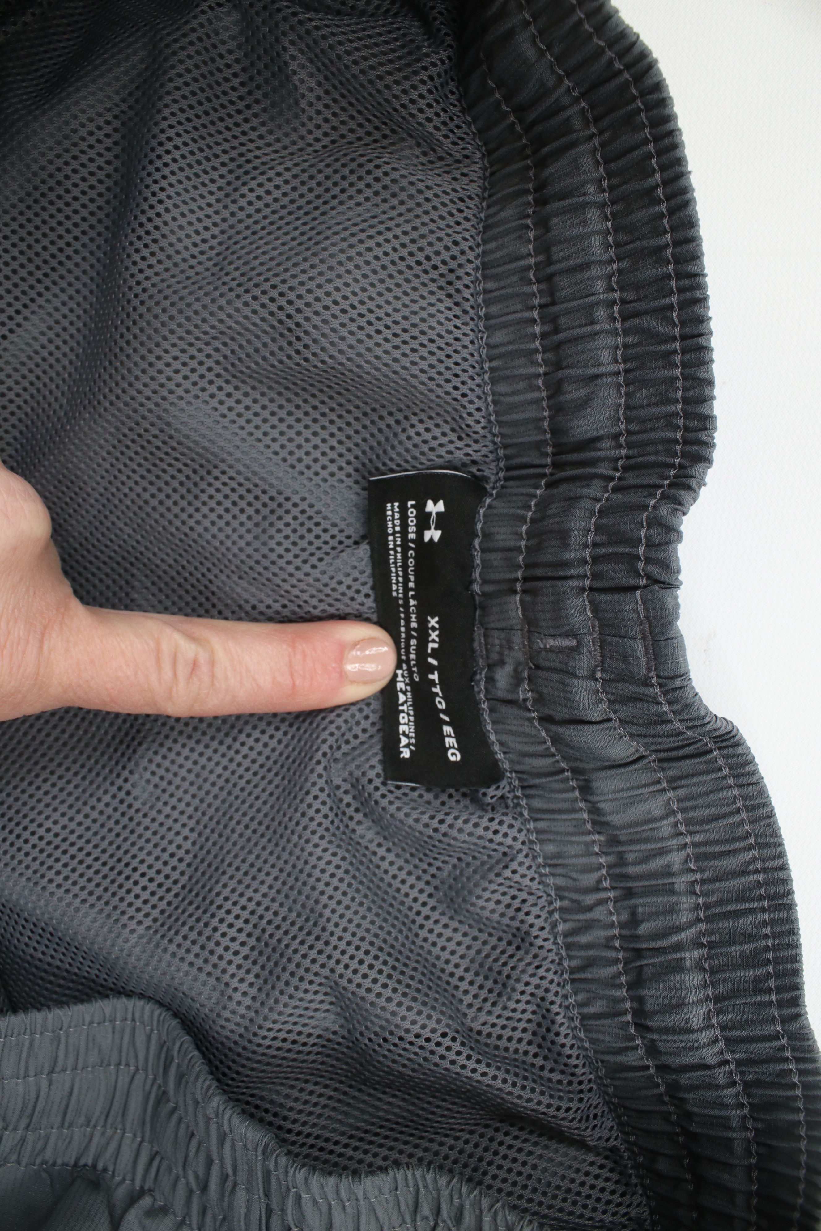 Under Armour × Vintage Under Armour Spell Out Loose Fit Wide Leg Lined Pants Size US 40 / EU 56 - 9 Thumbnail