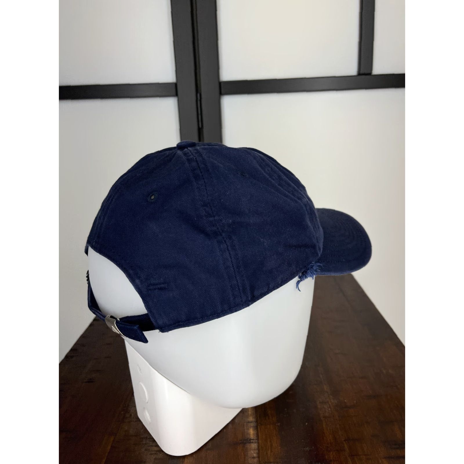 Adidas Adidas Hat Cap One Size Blue 100% Cotton Golf Logo Outdoor Adjustable Mens Hat Size ONE SIZE - 7 Thumbnail