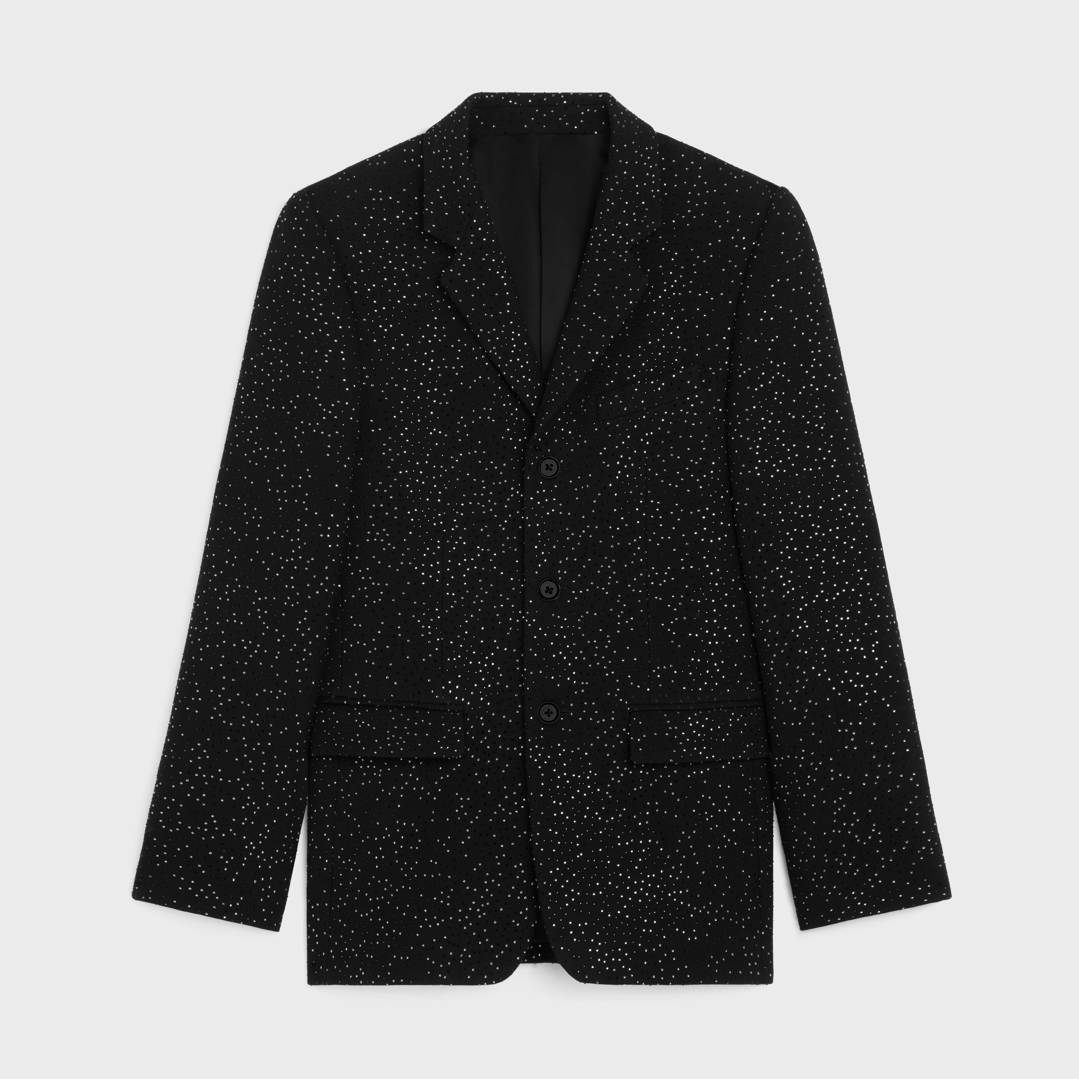 Celine o1bcso1str0126 2V90V324Z Jacket in Black Size US S / EU 44-46 / 1 - 1 Thumbnail