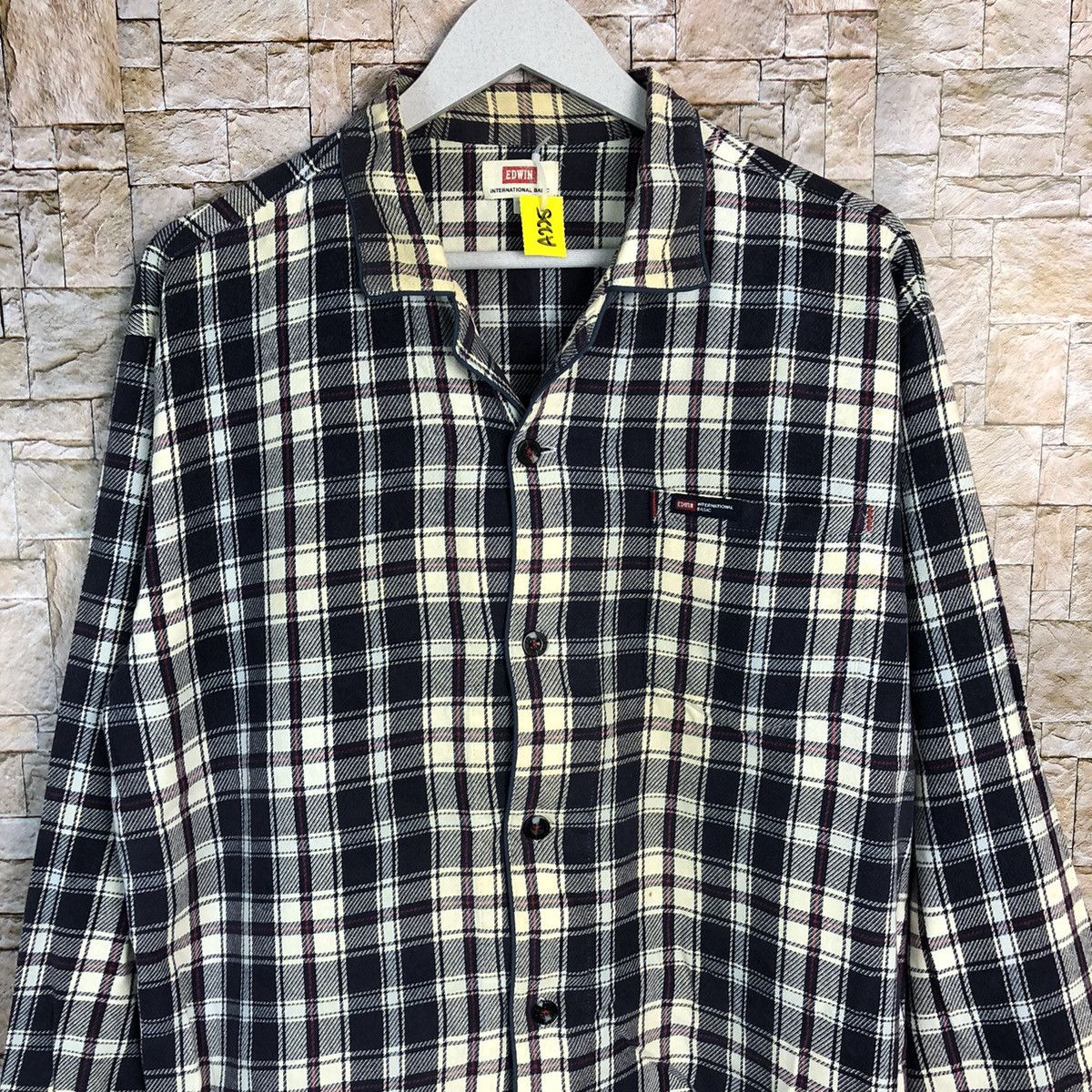 Edwin × Flannel Edwin Purple Checkred Flannel #A273 Size US L / EU 52-54 / 3 - 5 Thumbnail