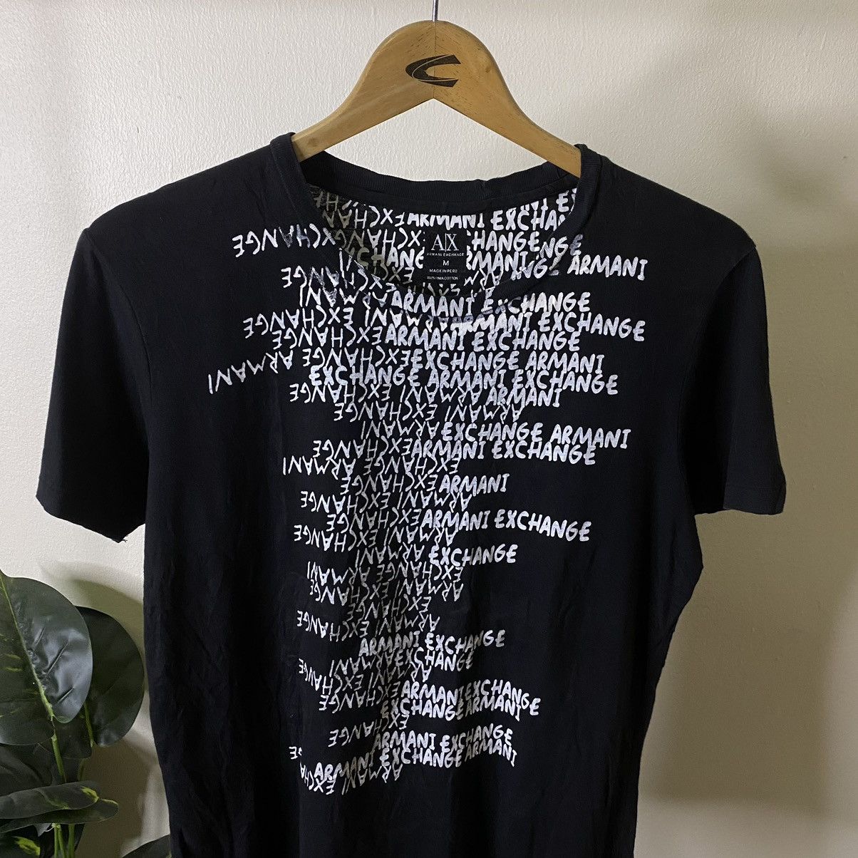 Armani Exchange A/X Seditionaries Poem Style Cyber Gothic Punk Ifsixwasnine Size US S / EU 44-46 / 1 - 2 Thumbnail