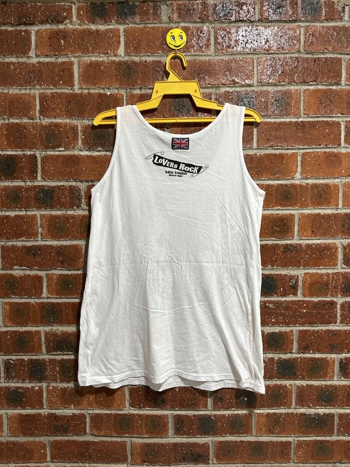 Japanese Brand Vintage Super Lover Tokyo London Punk Tank Top Tee Size US M / EU 48-50 / 2 - 7 Thumbnail