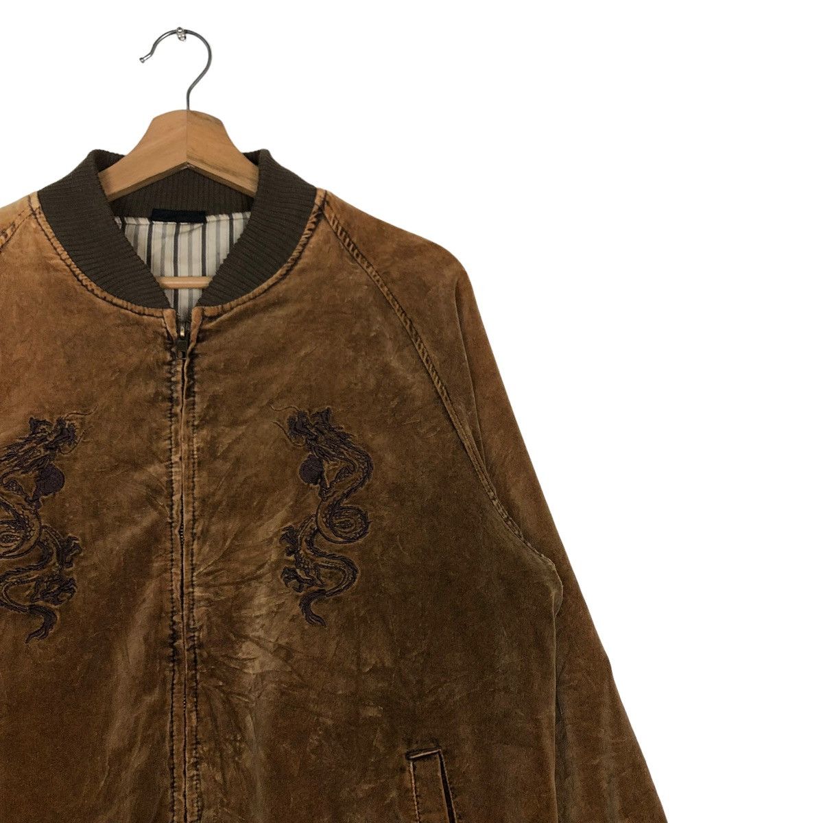 Japanese Brand 🔥VINTAGE TRADITIONAL JAPANESE SUKAJAN JACKET ISSEY MIYAKE Size US M / EU 48-50 / 2 - 6 Thumbnail