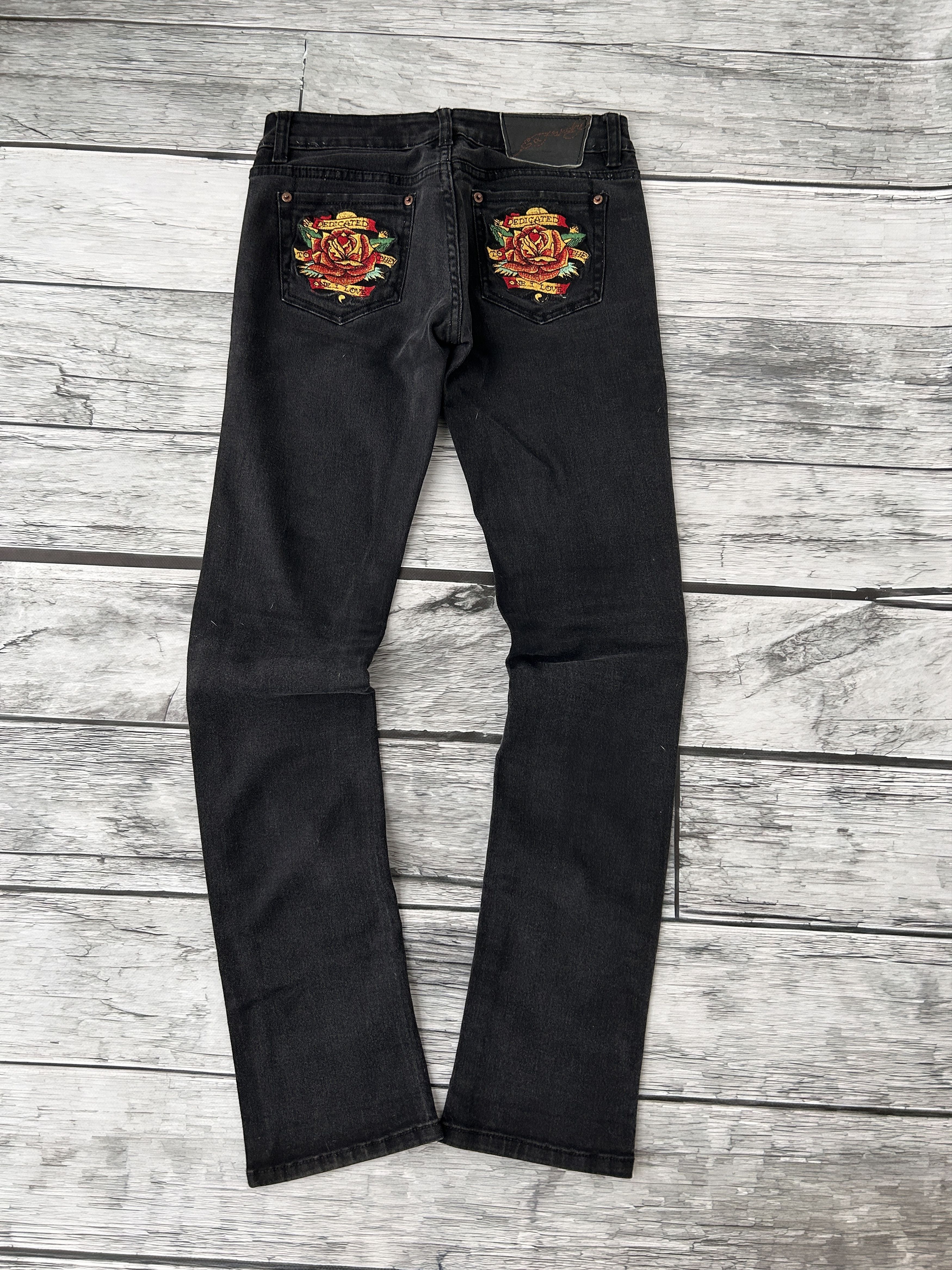 Ed Hardy Vintage Christian Audigier Ed Hardy Jeans Y2K 90s Size 28" / US 6 / IT 42 - 1 Thumbnail