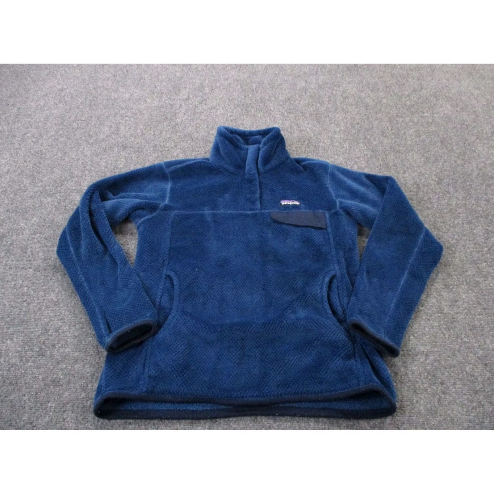 Patagonia Patagonia Jacket Women M Blue Polortec Snap T Fleece Fuzzy Outdoor 25442 Jacket Size M / US 6-8 / IT 42-44 - 2 Thumbnail