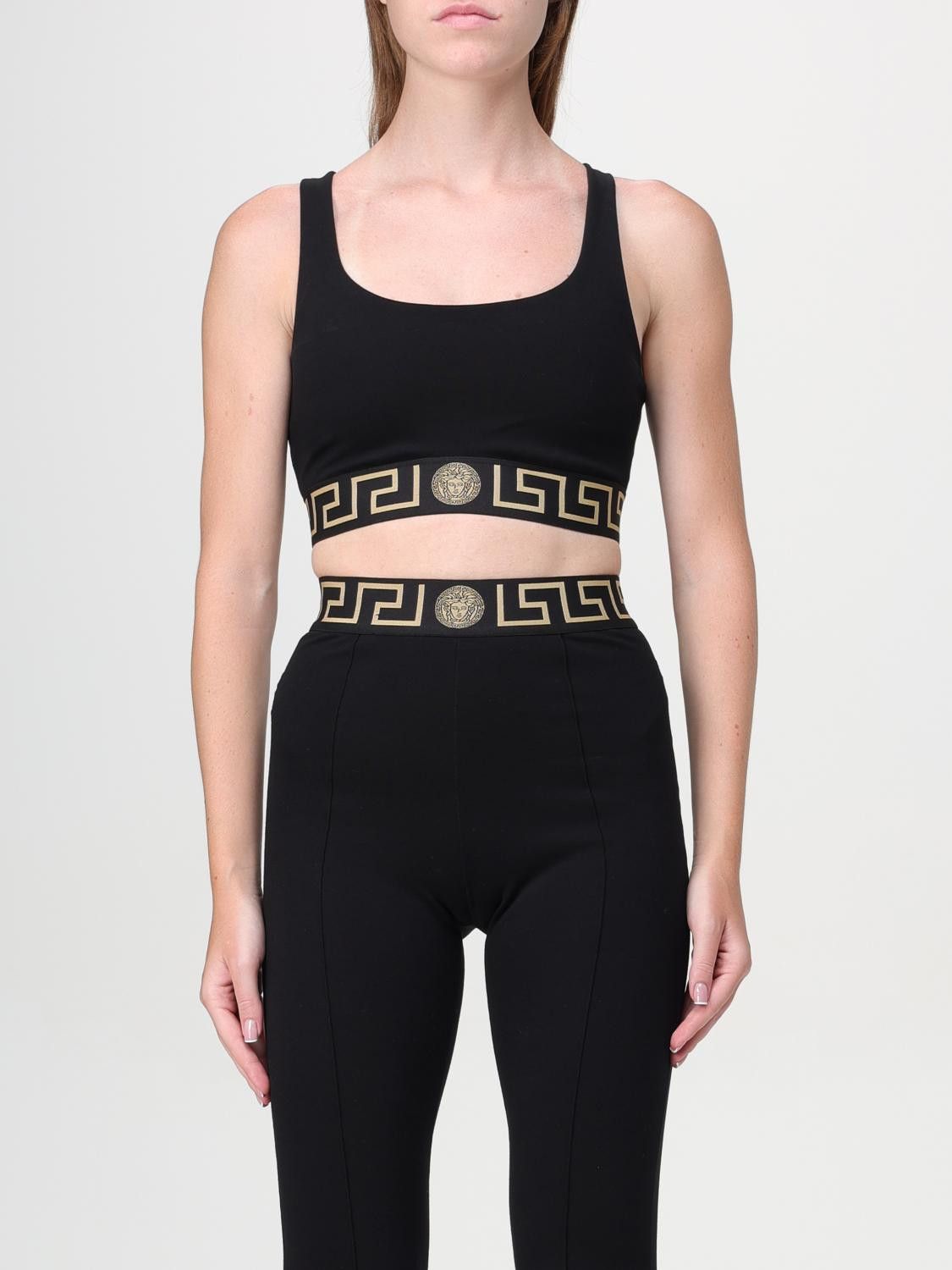 Versace Versace Sweater Woman Black Size L / US 10 / IT 46 - 1 Thumbnail