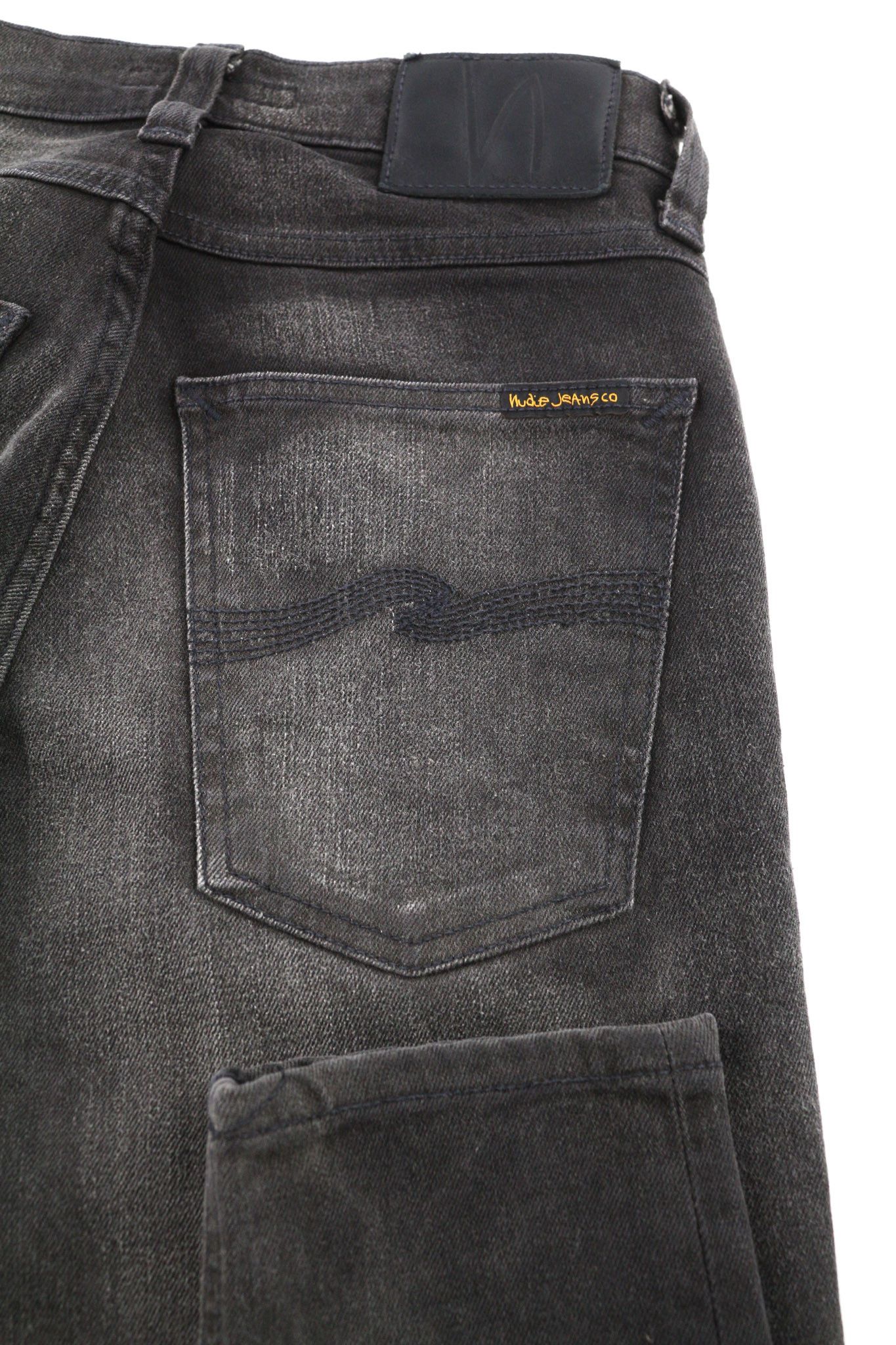 Nudie Jeans PIPE LED W28/L32 Grey Marble Organic Skinny Zip 81920 Size US 28 / EU 44 - 5 Thumbnail