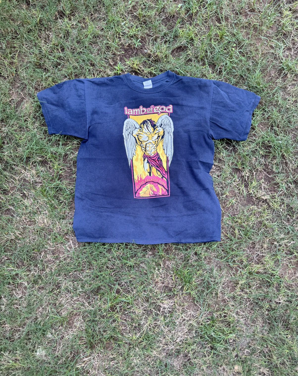 Vintage Lamb of God As The Palaces Burn T-shirt vintage 90s Size US L / EU 52-54 / 3 - 1 Thumbnail