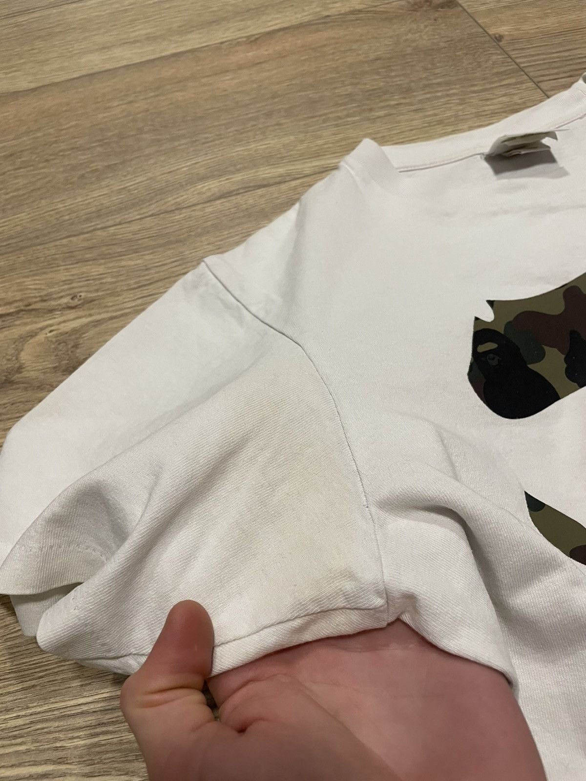 Bape Bape Sta By Bathing Ape White 1st Camo T-Shirt Size US M / EU 48-50 / 2 - 10 Thumbnail