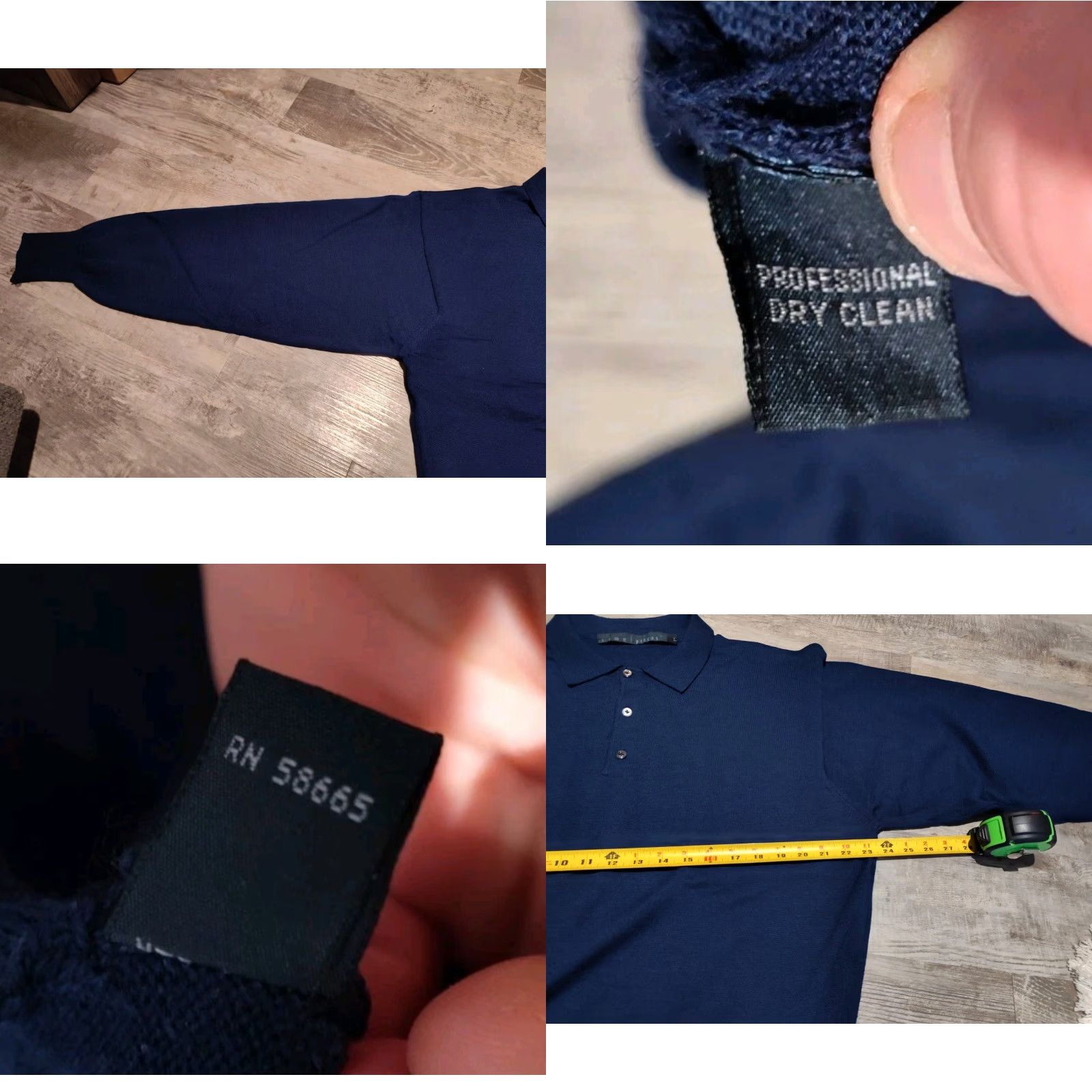 Vintage Vintage Time Pieces Men’s Wool Sweater Size L Blue Pullover Casual Formal Outdoor Preppy Size US L / EU 52-54 / 3 - 8 Thumbnail