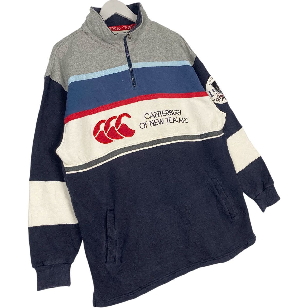Other Vintage Canterbury Of New Zealand Hoodie Sweater Quartz Gray Size US M / EU 48-50 / 2 - 3 Thumbnail
