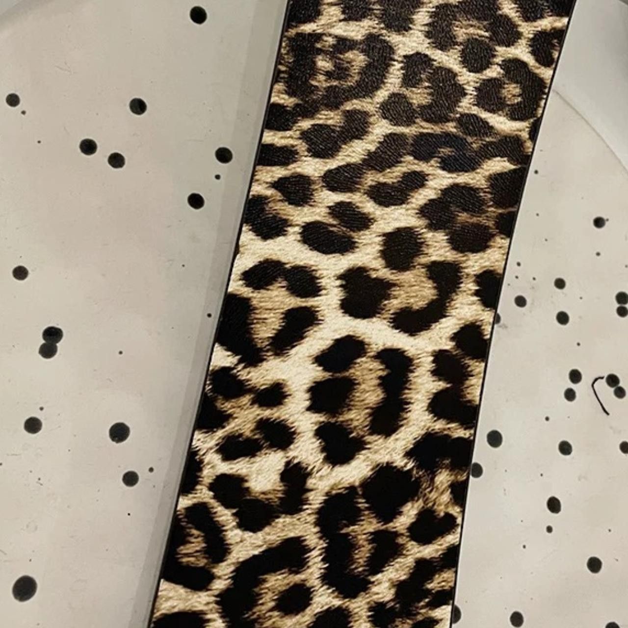 Japanese Brand Y2K Chunky Oversized Buckle Animal Print Boho Belt Size ONE SIZE - 5 Thumbnail