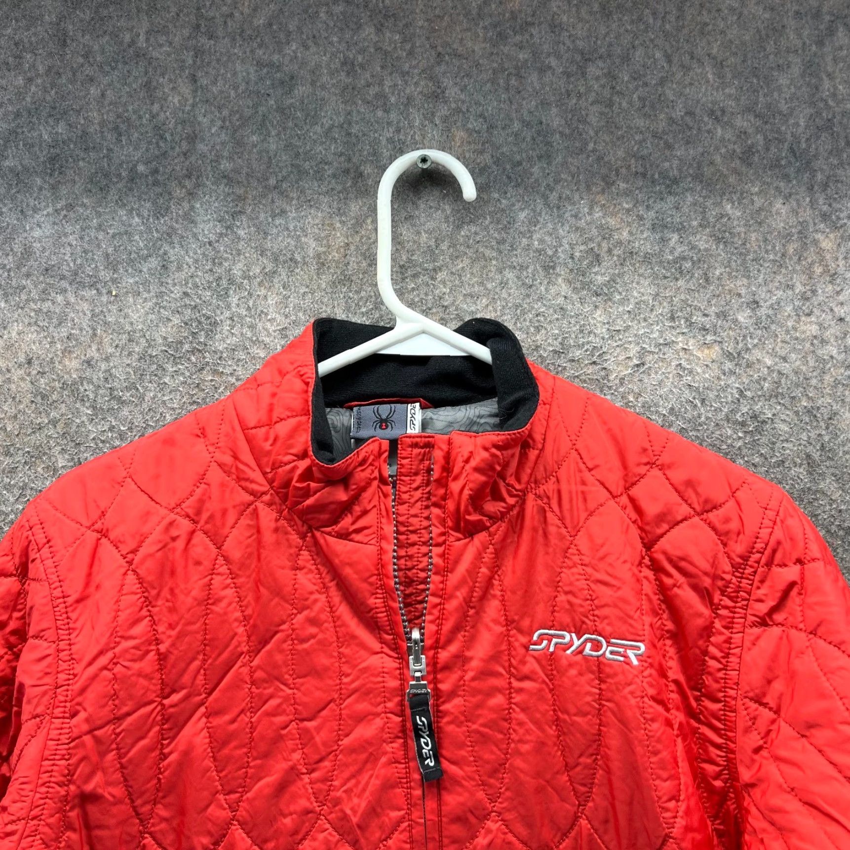 Spyder Spyder Jacket Women Large Red Quilted Full Zip Lightweight Ski Outdoor Coat 90s Size L / US 10 / IT 46 - 6 Thumbnail