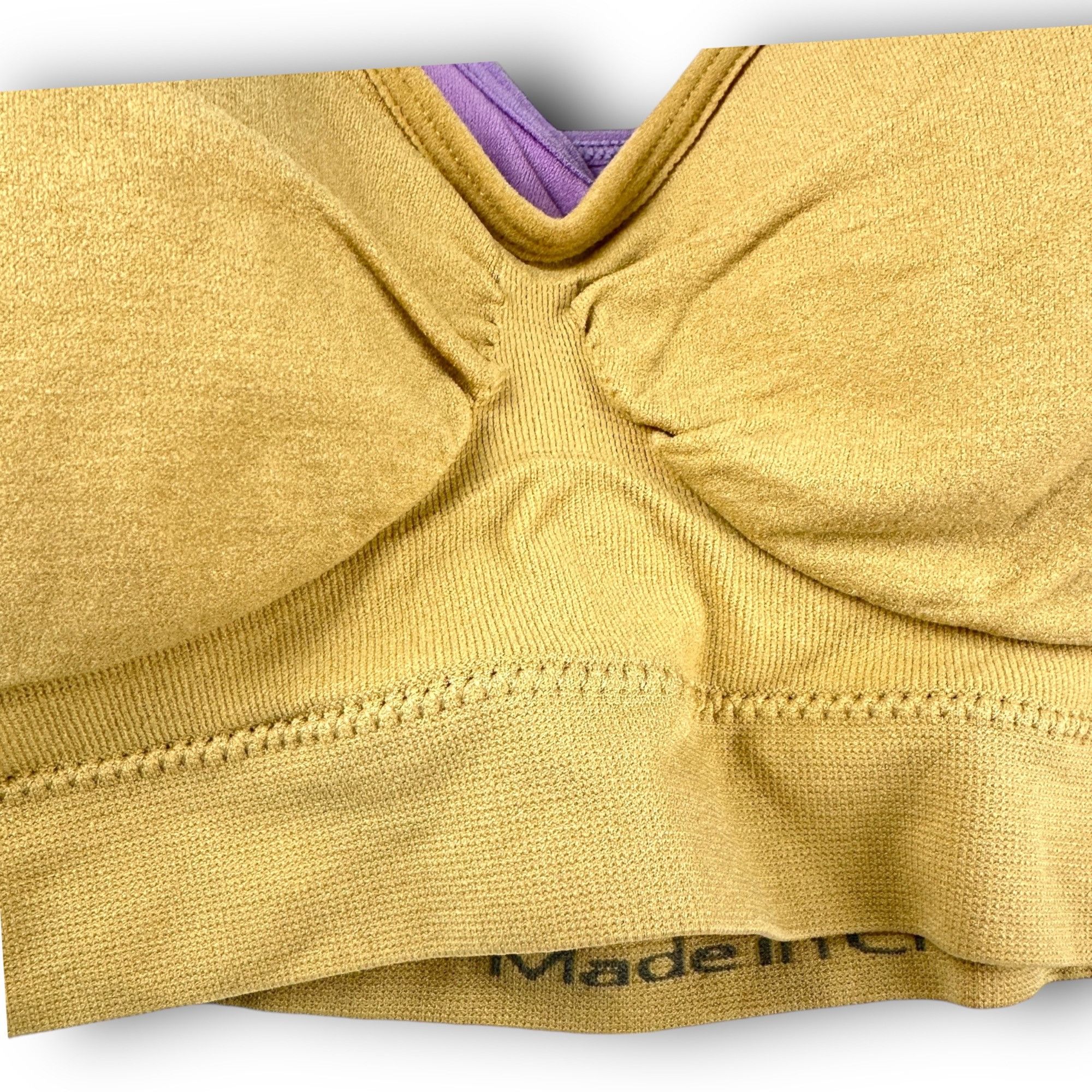 Other Seamless Sports Bras 2-Pack XXL Nylon & Elastane Comfortable Size ONE SIZE - 7 Thumbnail