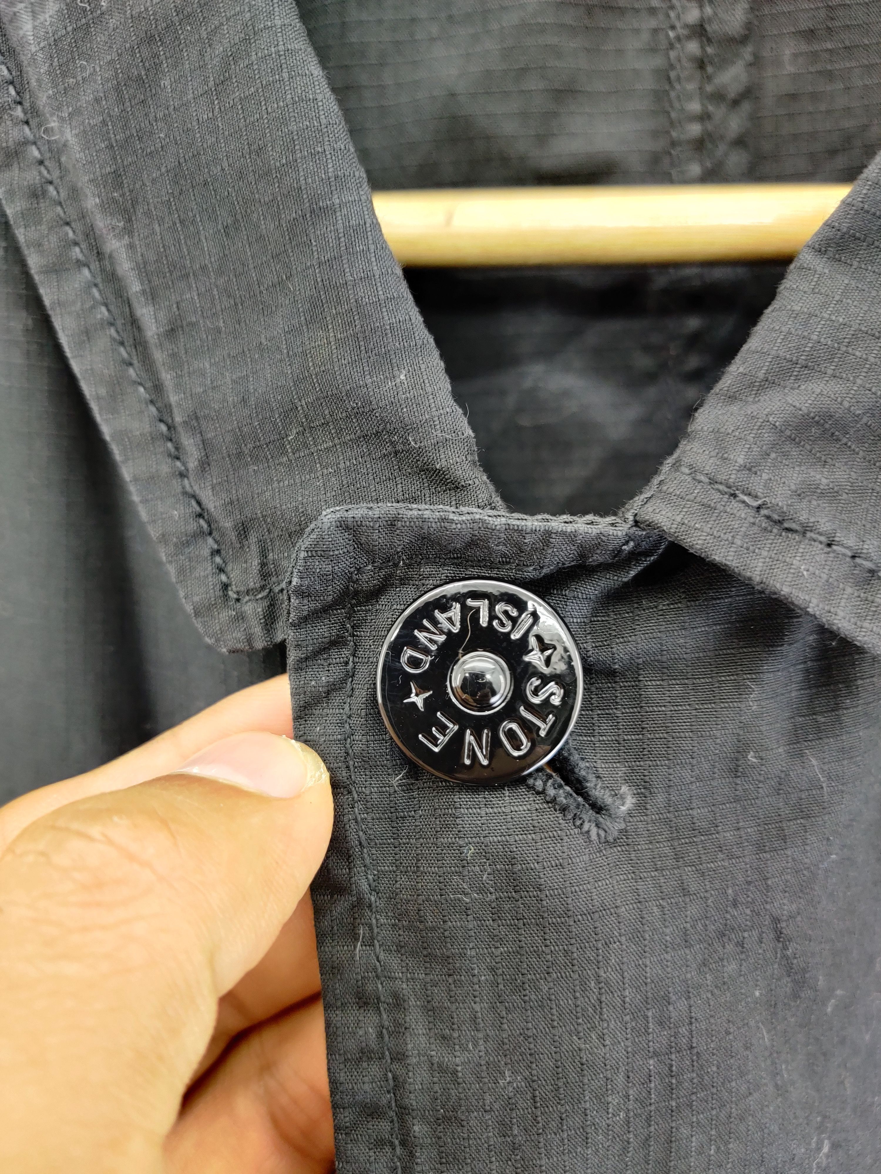 Stone Island × Vintage Vintage 2000 Stone Island Overshirt Jacket Size US L / EU 52-54 / 3 - 8 Thumbnail