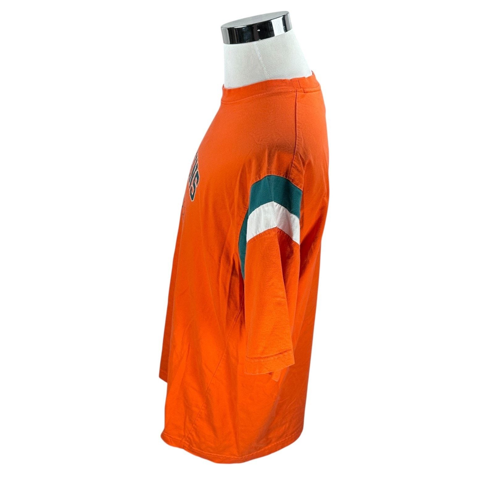 Reebok VTG Reebok NFL Miami Dolphins Football Shirt Men’s L Orange Size US L / EU 52-54 / 3 - 3 Thumbnail