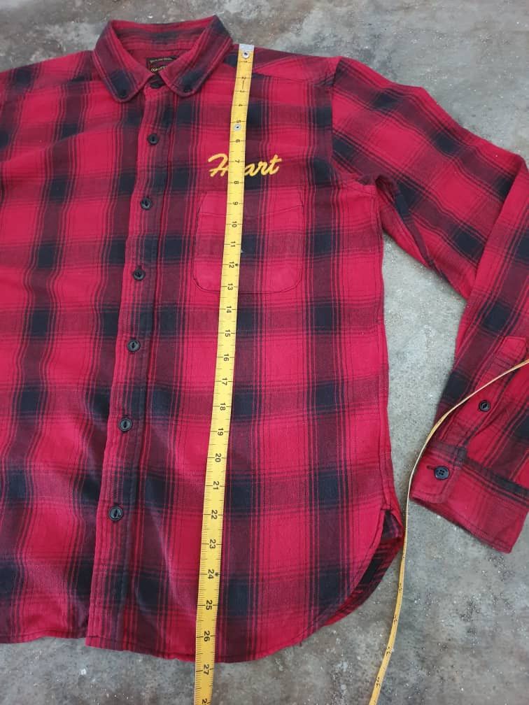 Beams Plus 💥Beams hearts checkered Japanese cafe racer style shirt Size US M / EU 48-50 / 2 - 7 Thumbnail