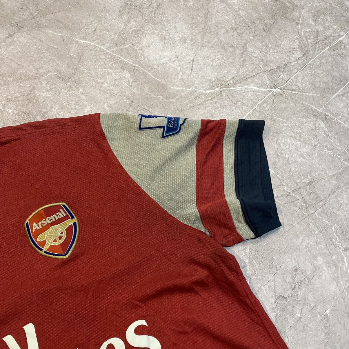 Nike S.CAZORLA ! VINTAGE NIKE ARSENAL TEE SOCCER JERSEY Size US L / EU 52-54 / 3 - 14 Thumbnail