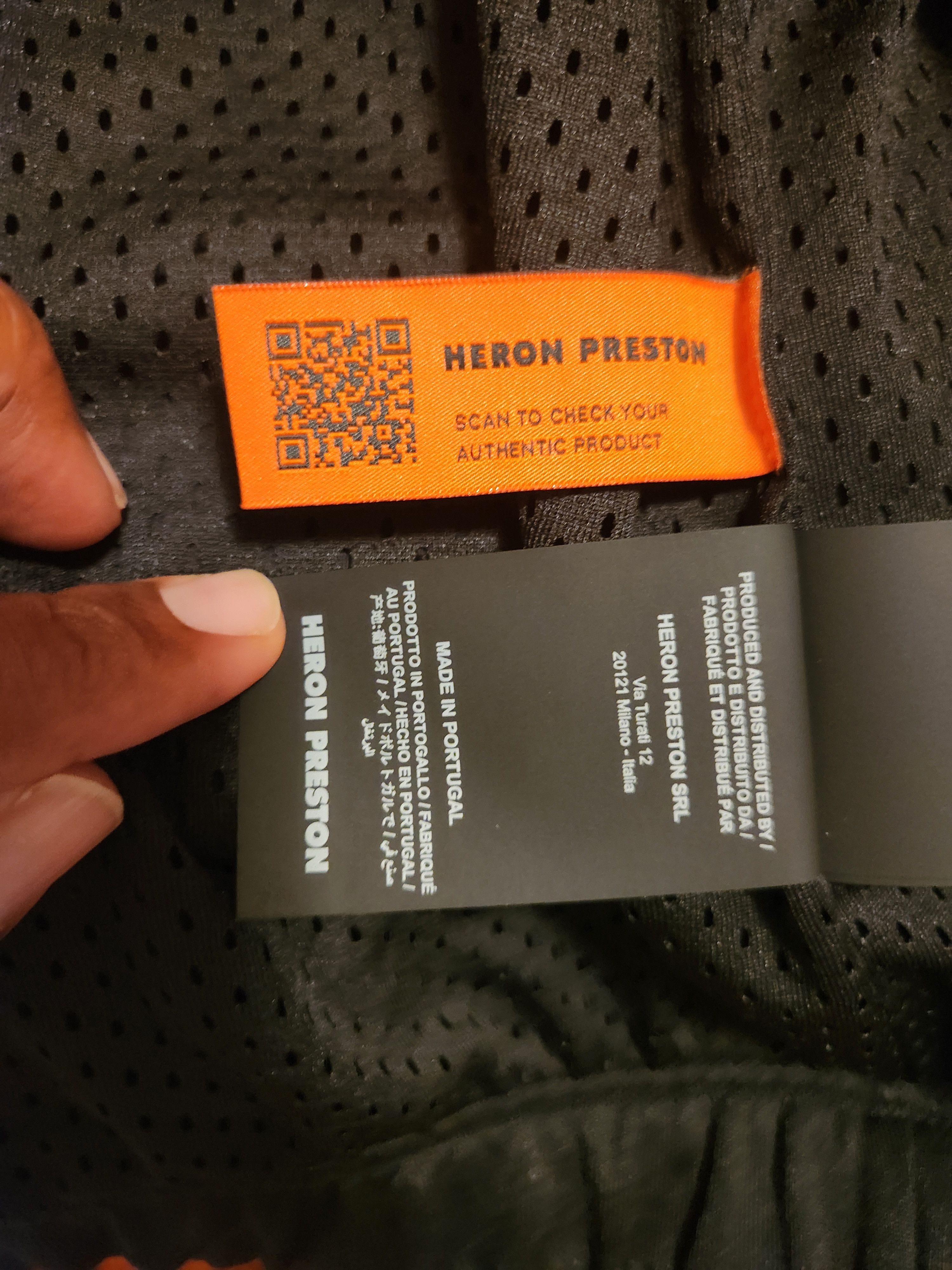 Heron Preston HP Patch Track Top 2xl XXL (fits 3xl, XXXL) Size US XXL / EU 58 / 5 - 6 Thumbnail