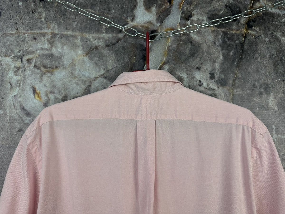 Polo Ralph Lauren Polo Ralph Lauren Pink Oxford Shirt Pony Logo Custom Fit Size US XL / EU 56 / 4 - 10 Thumbnail