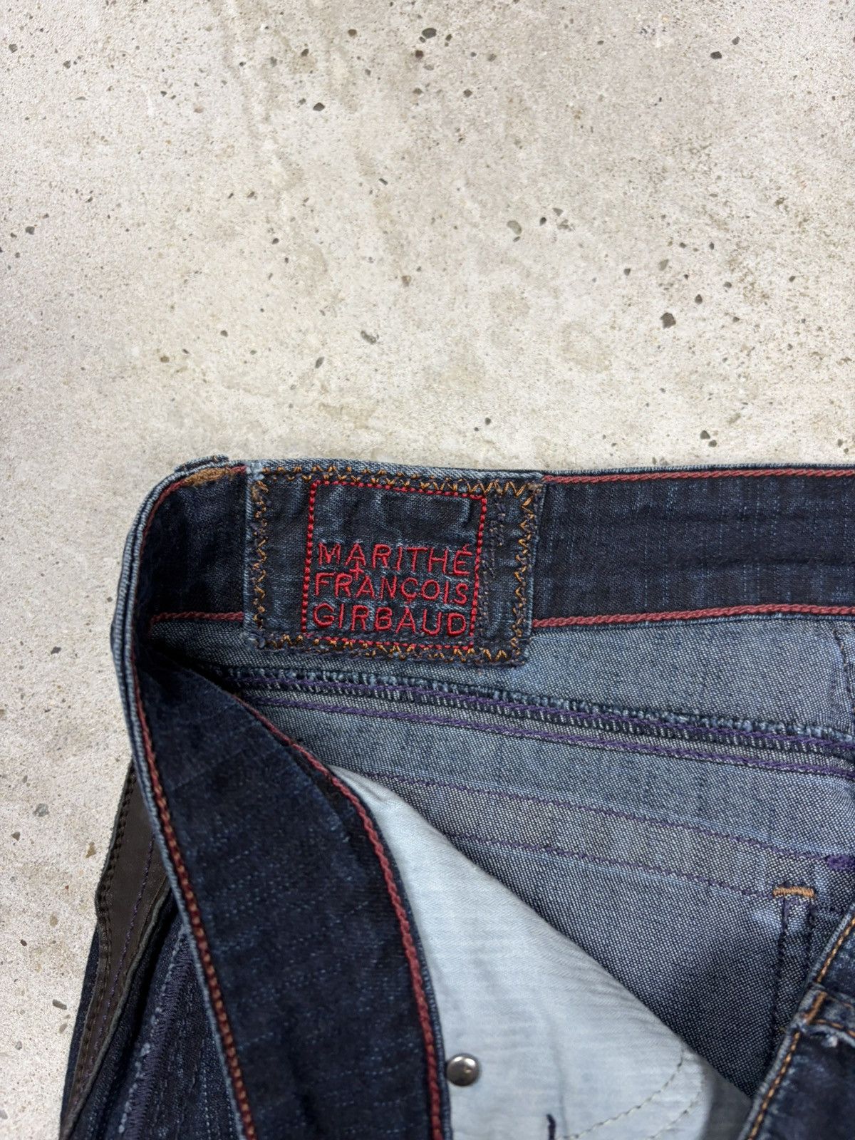 Marithe + Francois Girbaud Marithe Francois Girbaud Cargo Capri Jeans with Zippers Size 29" - 3 Thumbnail