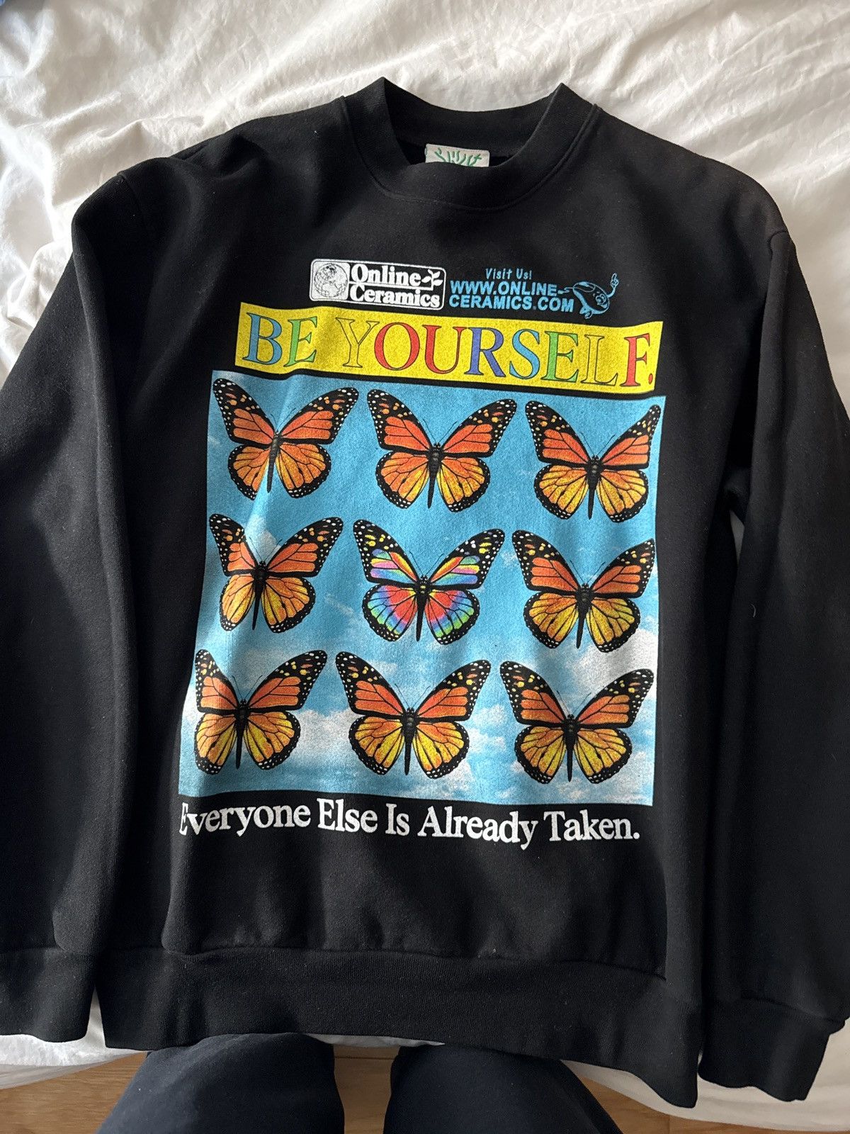 Online Ceramics “Be Yourself” Heavy Fleece Crewneck Size US M / EU 48-50 / 2 - 1 Thumbnail