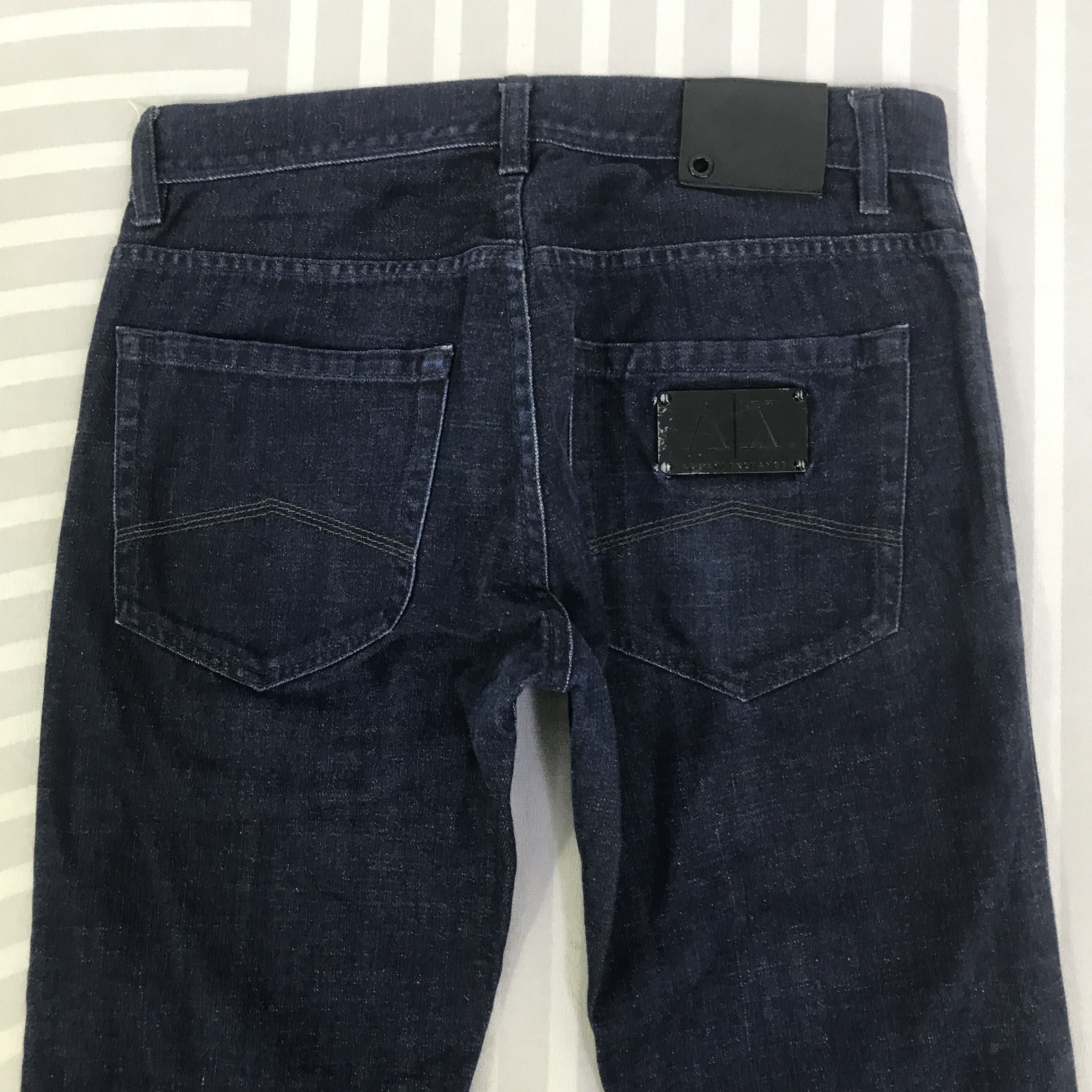 Armani Exchange Vintage Armani Exchange Blue Denim Jeans pants K130B1 Size US 32 / EU 48 - 5 Thumbnail