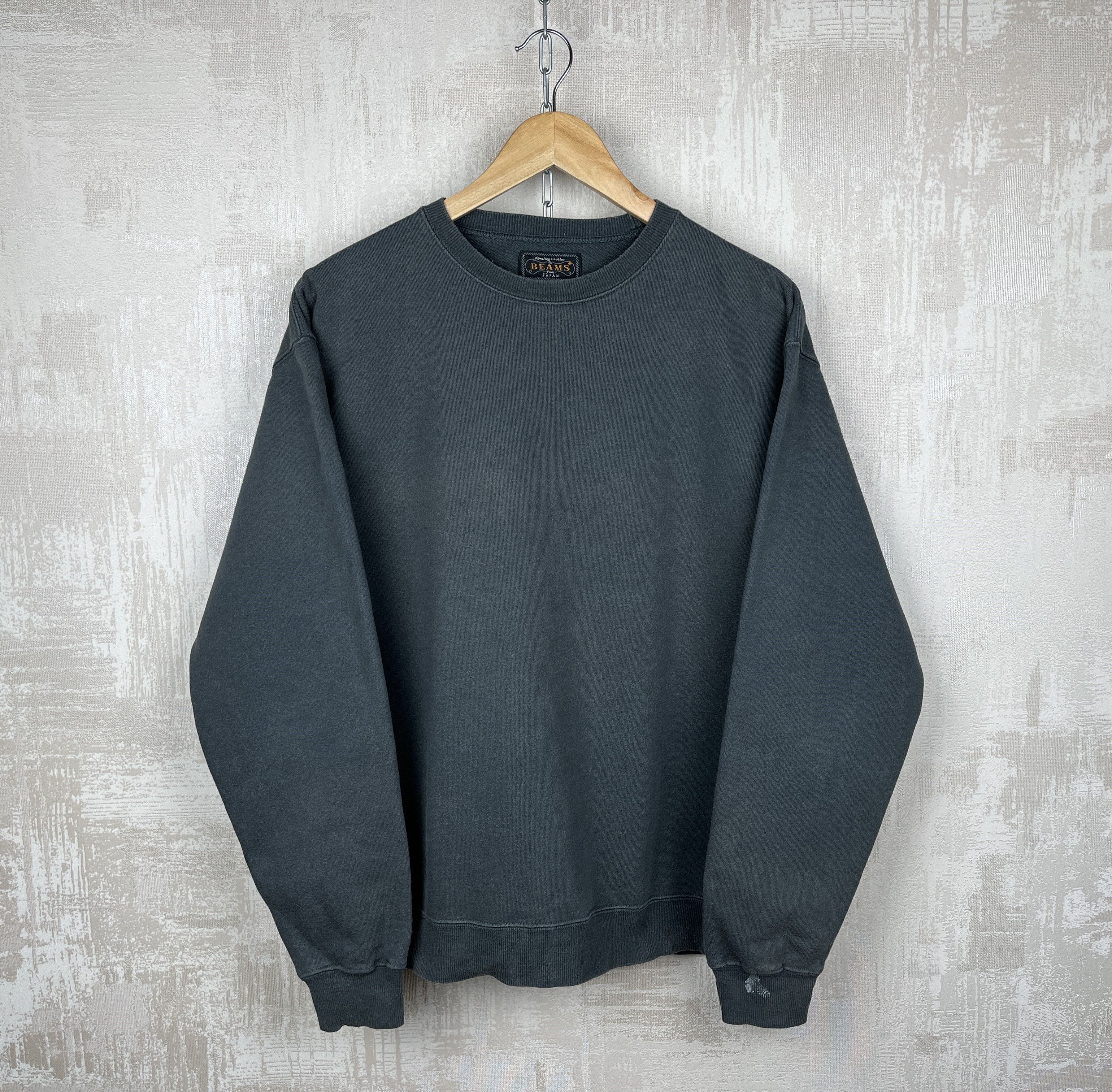 Beams Plus Beams Plus Japan Sweatshirt Faded Color! Size US M / EU 48-50 / 2 - 6 Thumbnail