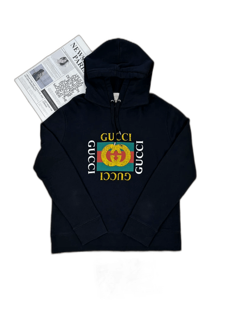 Gucci Gucci Vintage Logo Hooded Sweatshirt for Men-2506 Size US XL / EU 56 / 4 - 1 Thumbnail