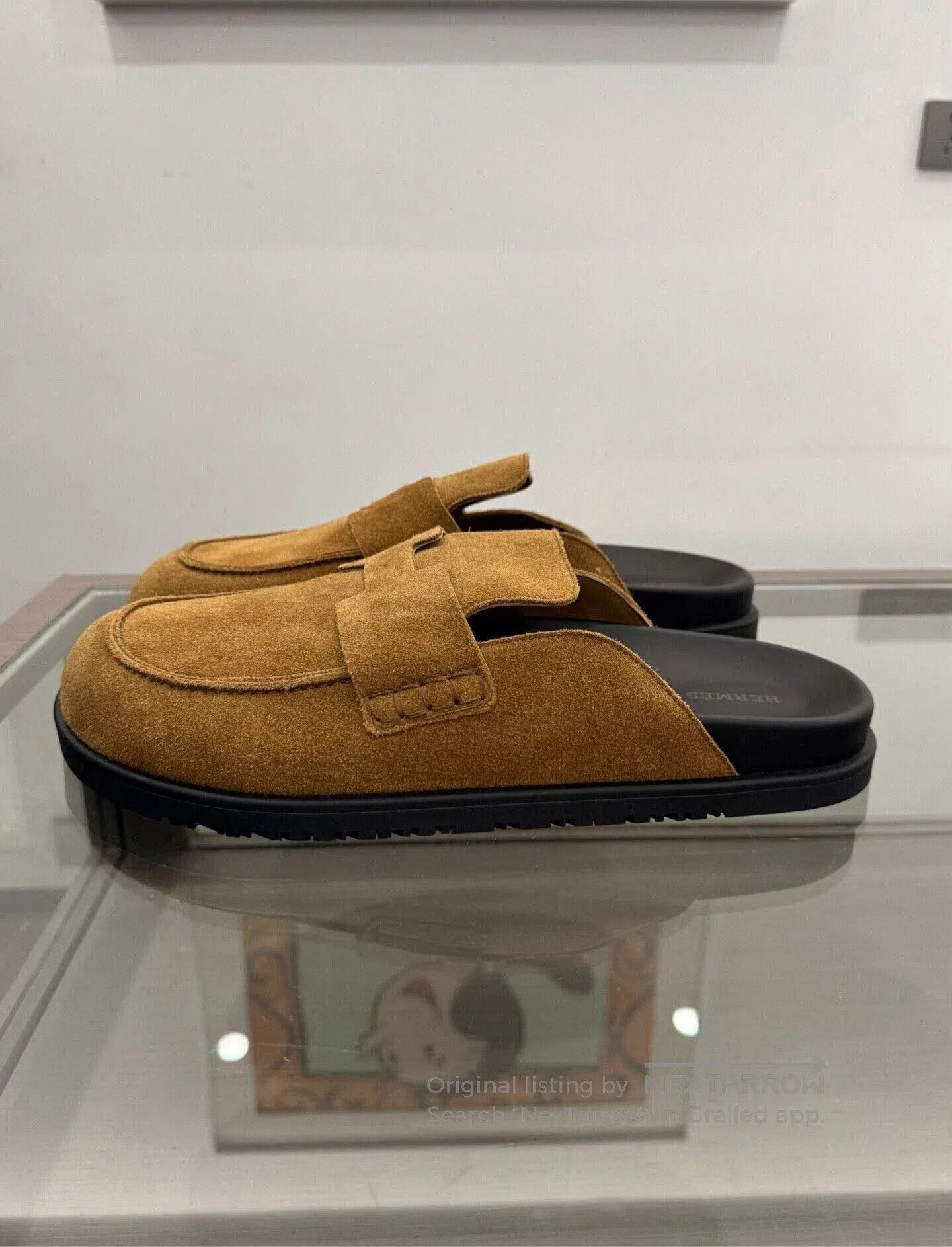 Hermes Hermes Men's Go H Logo Mules. Size US 10 / EU 43 - 4 Thumbnail
