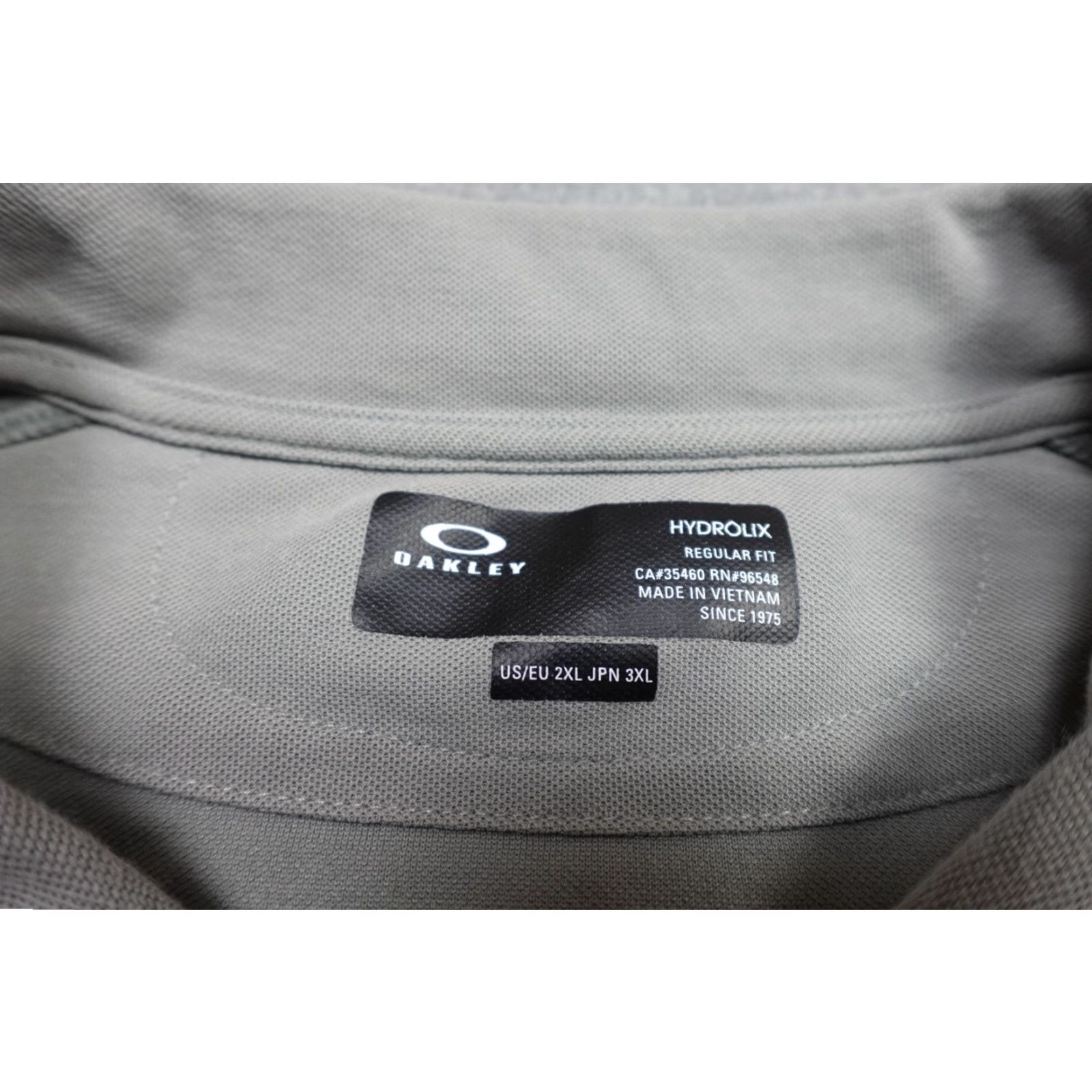 Oakley Oakley Golf Polo Men 2XL Gray Regular Lightweight Stretch Shirt Size US XXL / EU 58 / 5 - 2 Thumbnail