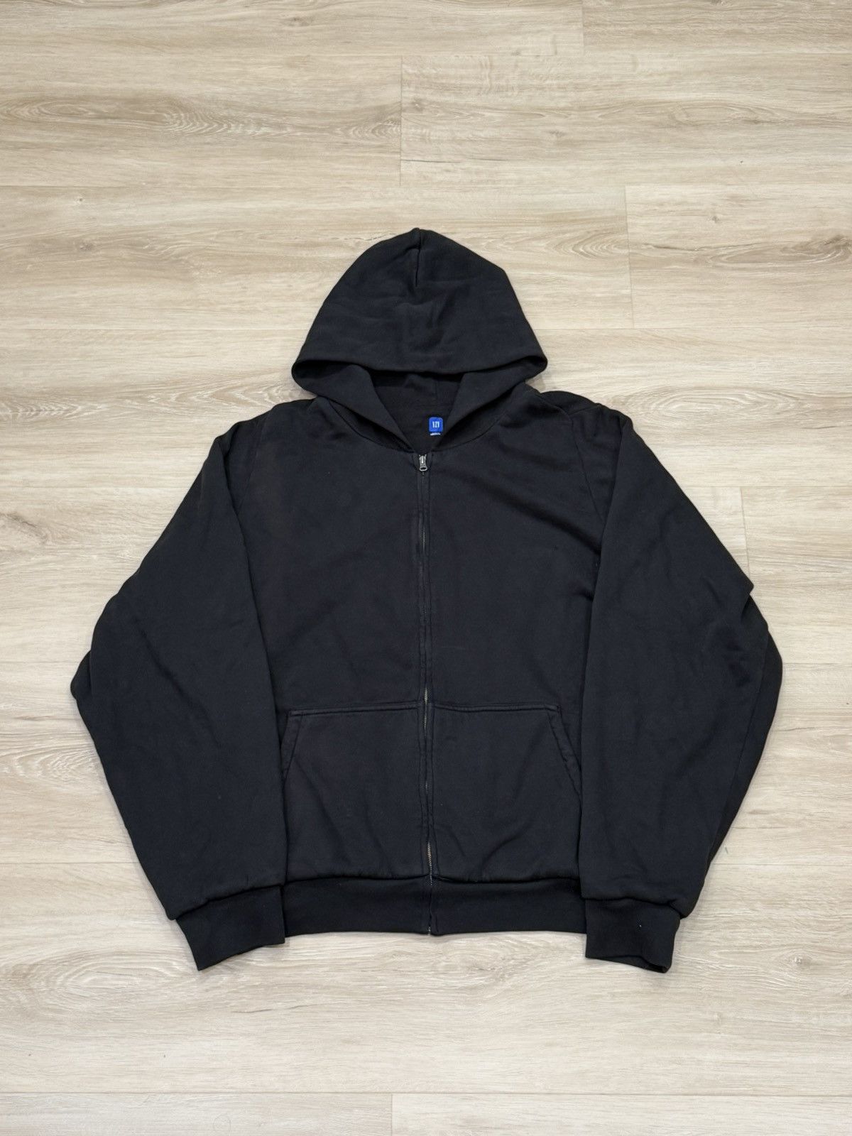 Gap × Kanye West Yeezy Gap Zip Up Hoodie Black unreleased Size XL