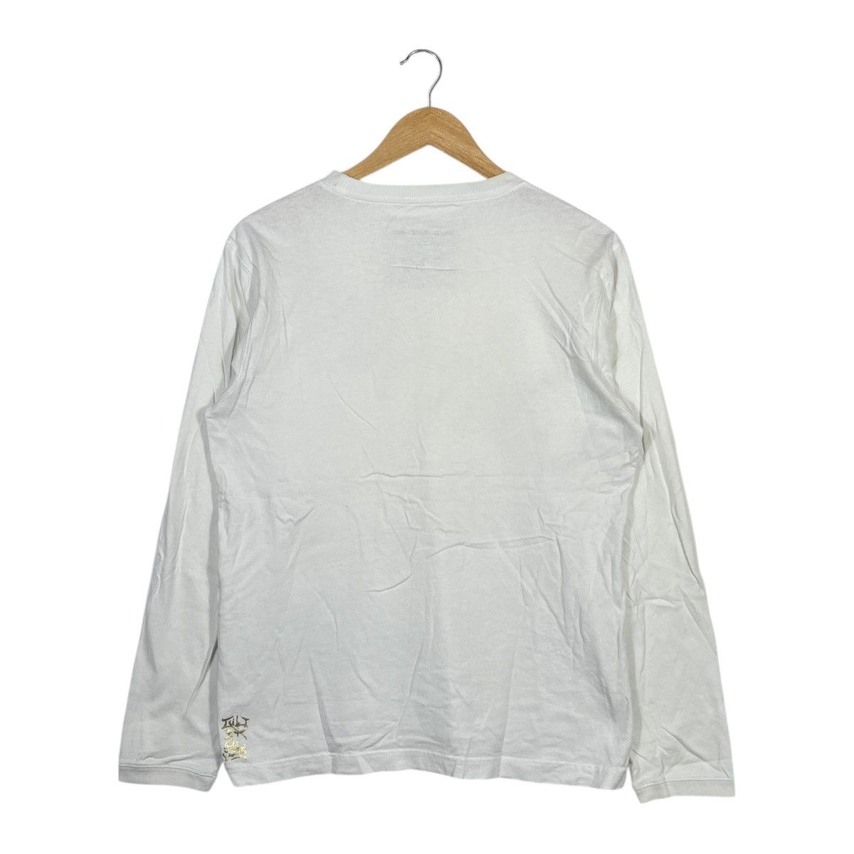 Quiksilver Quiksilver Great Wave Mount Fuji White Long Sleeve Tee Size US M / EU 48-50 / 2 - 4 Thumbnail