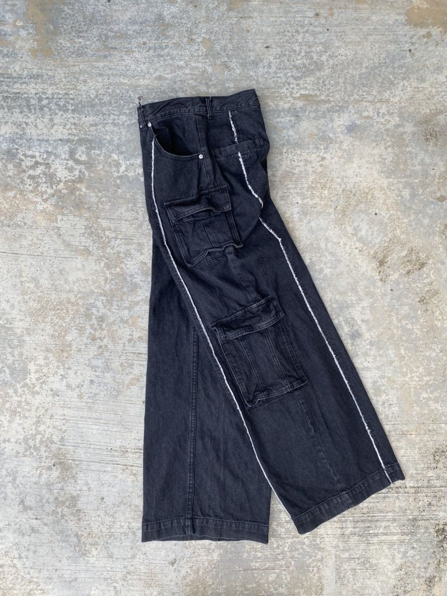Japanese Brand Colony 2139 baggy denim cargo pants Size 26" / US 2 / IT 38 - 8 Thumbnail