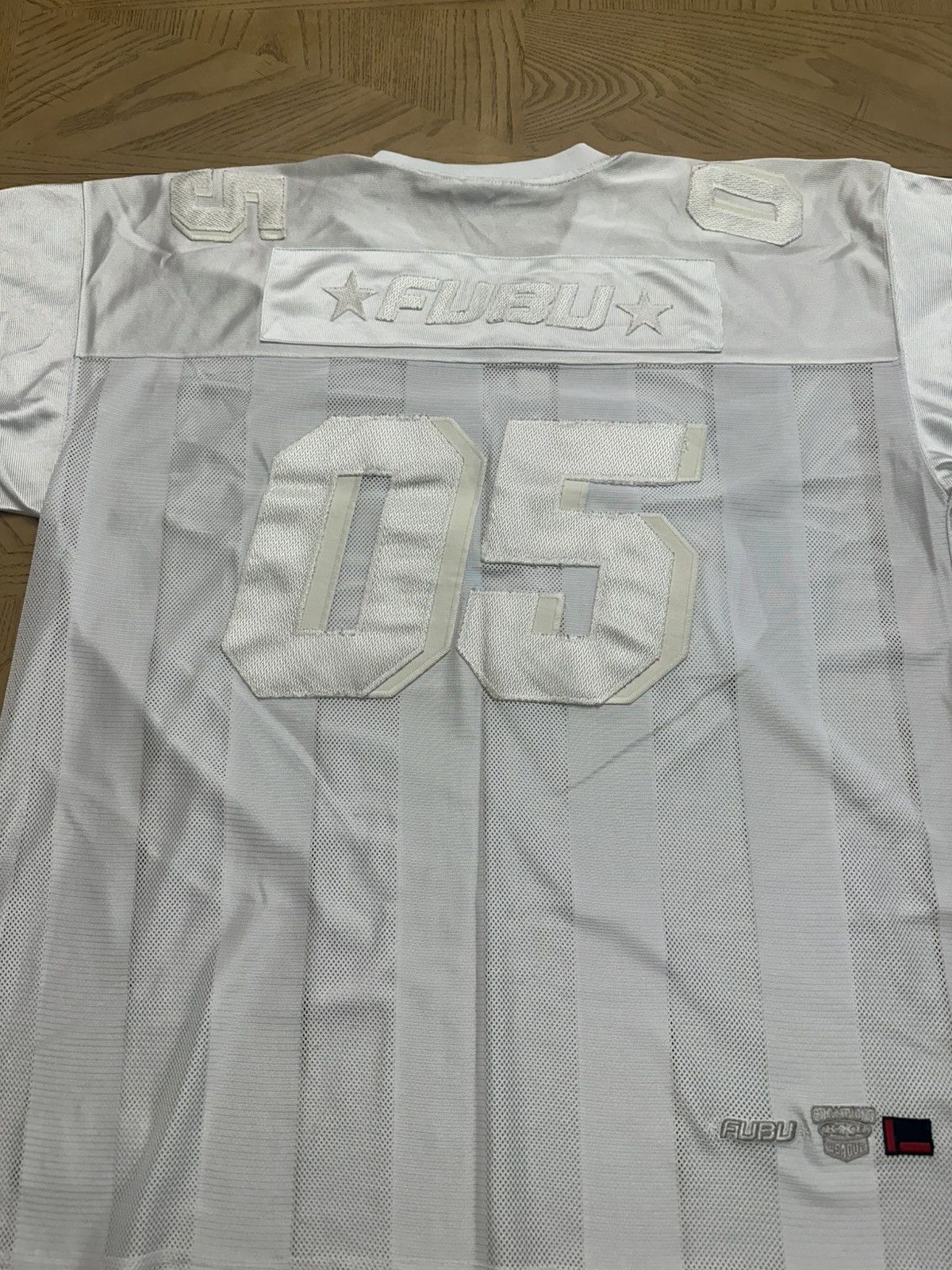 Fubu vintage monochrome FUBU "05" mesh football jersey Size US XXL / EU 58 / 5 - 6 Thumbnail