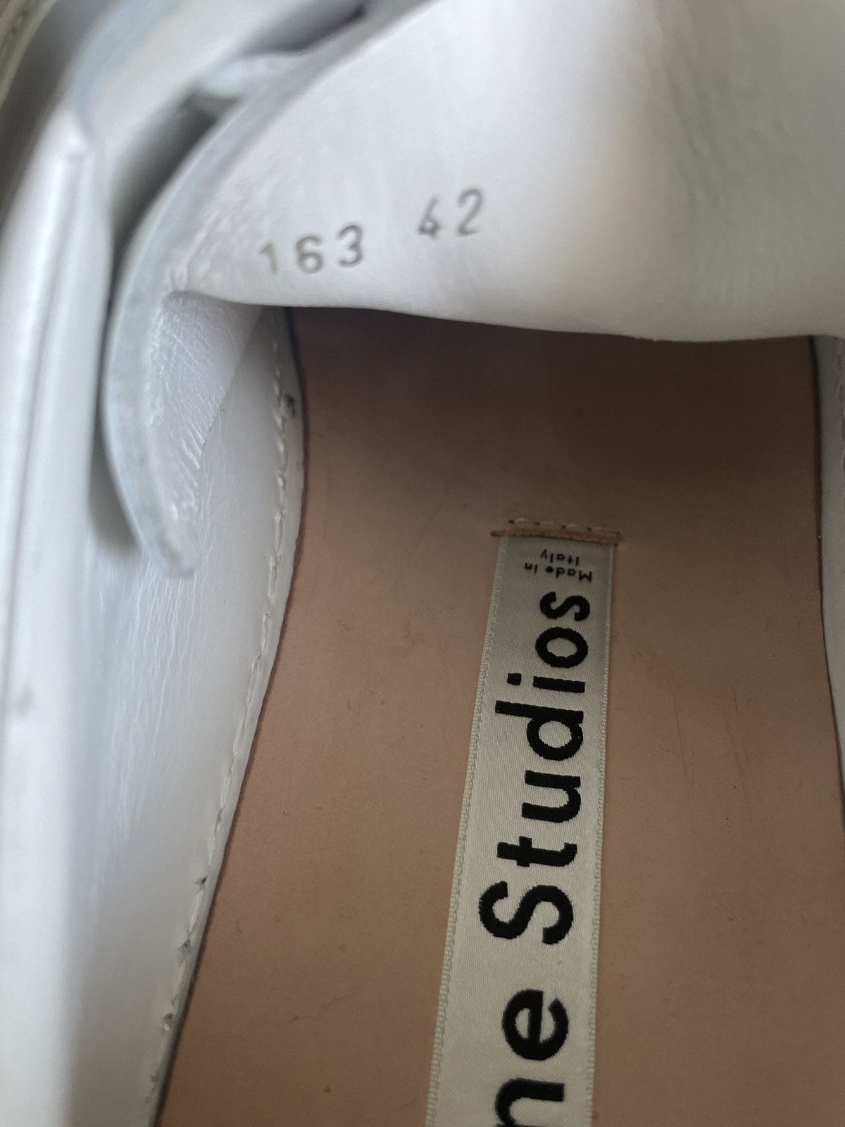 Acne Studios Acne Studio Adrian Sneaker - White Size US 9 / EU 42 - 4 Thumbnail
