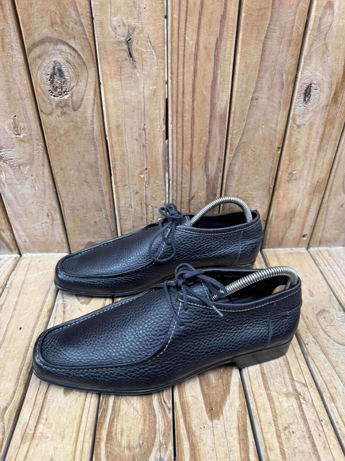 J.M. Weston J.M Weston Men’s black dress leather shoes sz UK 7.5 D Size US 8.5 / EU 41-42 - 11 Thumbnail