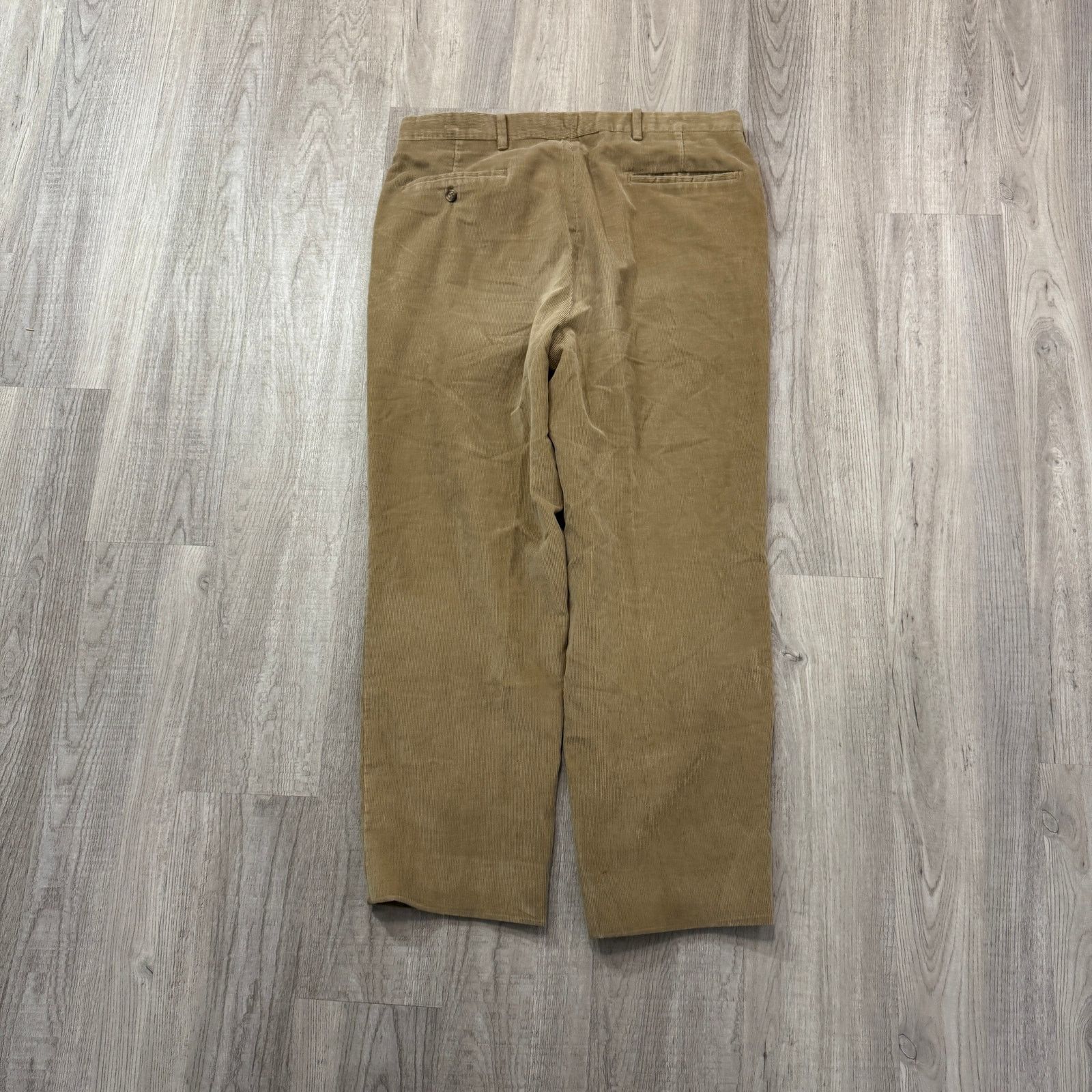 Vintage Vintage Corduroy Chino Pants Men's 34 x 26 Measured 90s Size US 34 / EU 50 - 5 Thumbnail