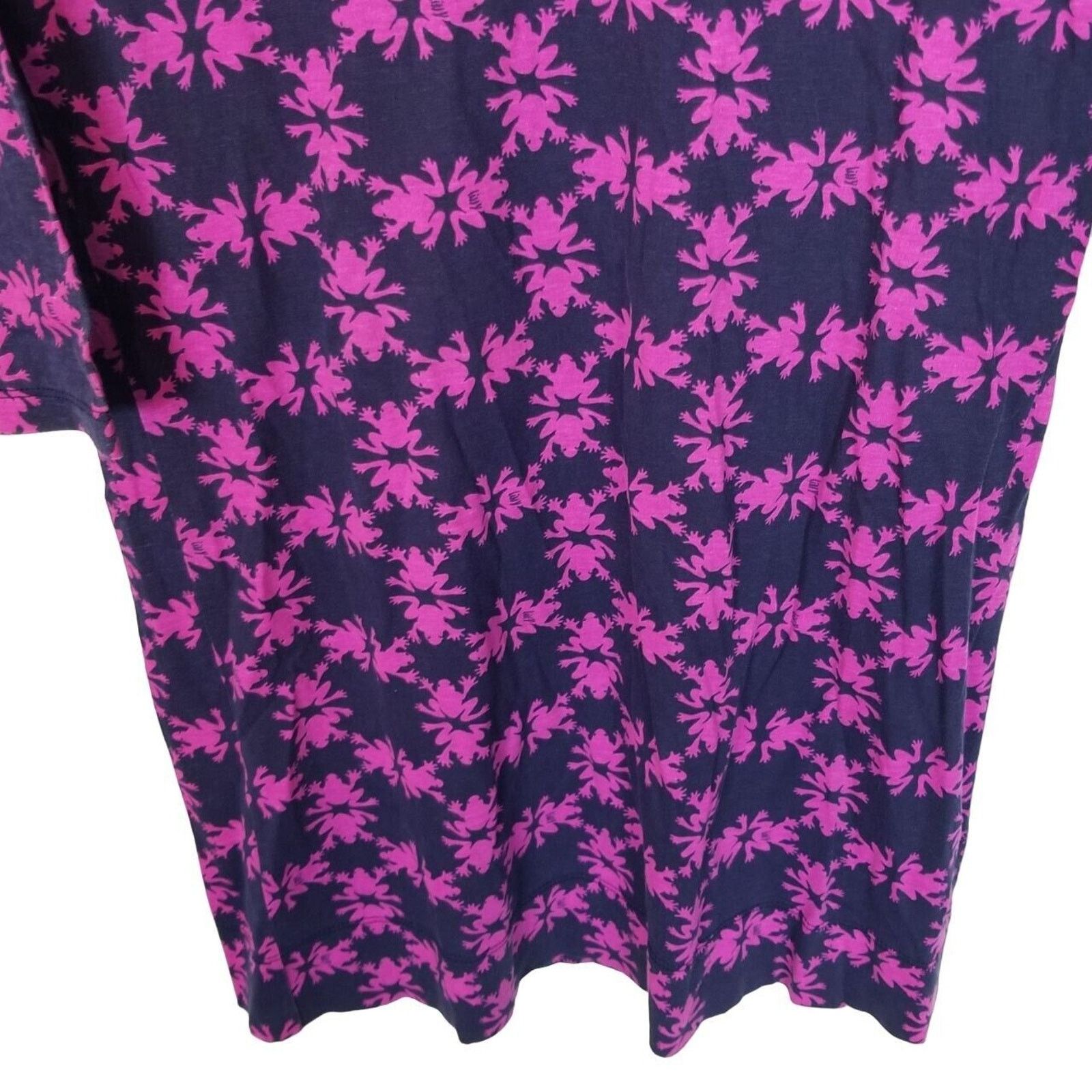 Lilly Pulitzer Lilly Pulitzer Get Happy Gretchen Frog Print Mini Dress XS Size XS / US 0-2 / IT 36-38 - 4 Thumbnail