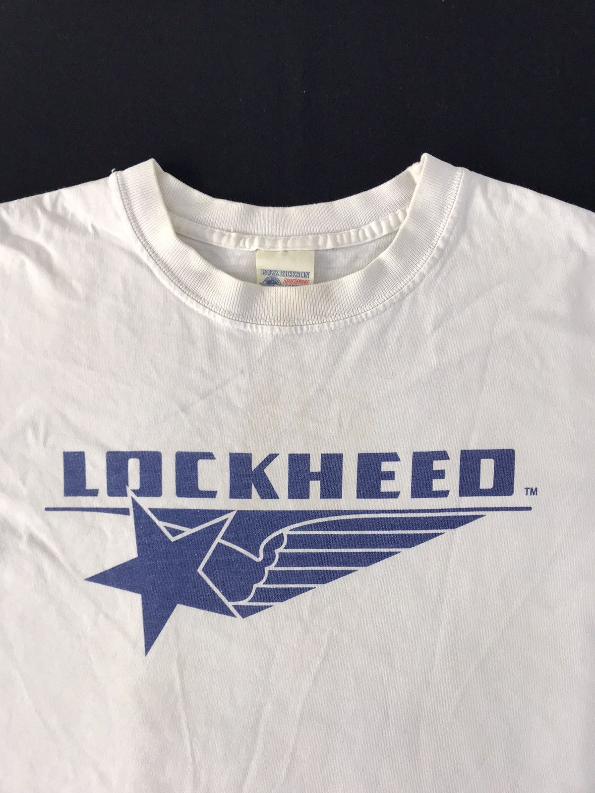 Buzz Rickson's Buzz Rickson Lockheed Martin F104 Fighter Jet Big Logo Size US S / EU 44-46 / 1 - 4 Thumbnail
