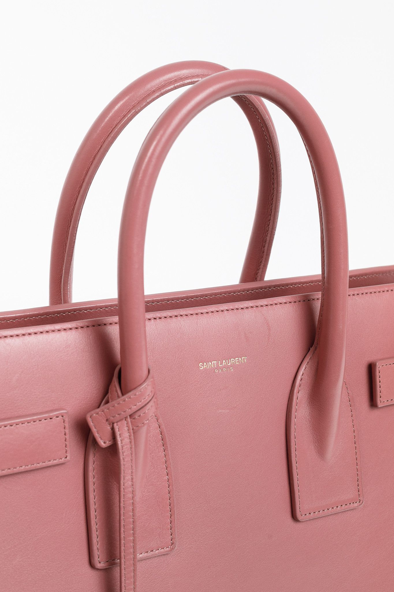 Saint Laurent Paris Saint Laurent Classic Small Sac de Jour Calfskin Tote Size ONE SIZE - 6 Thumbnail