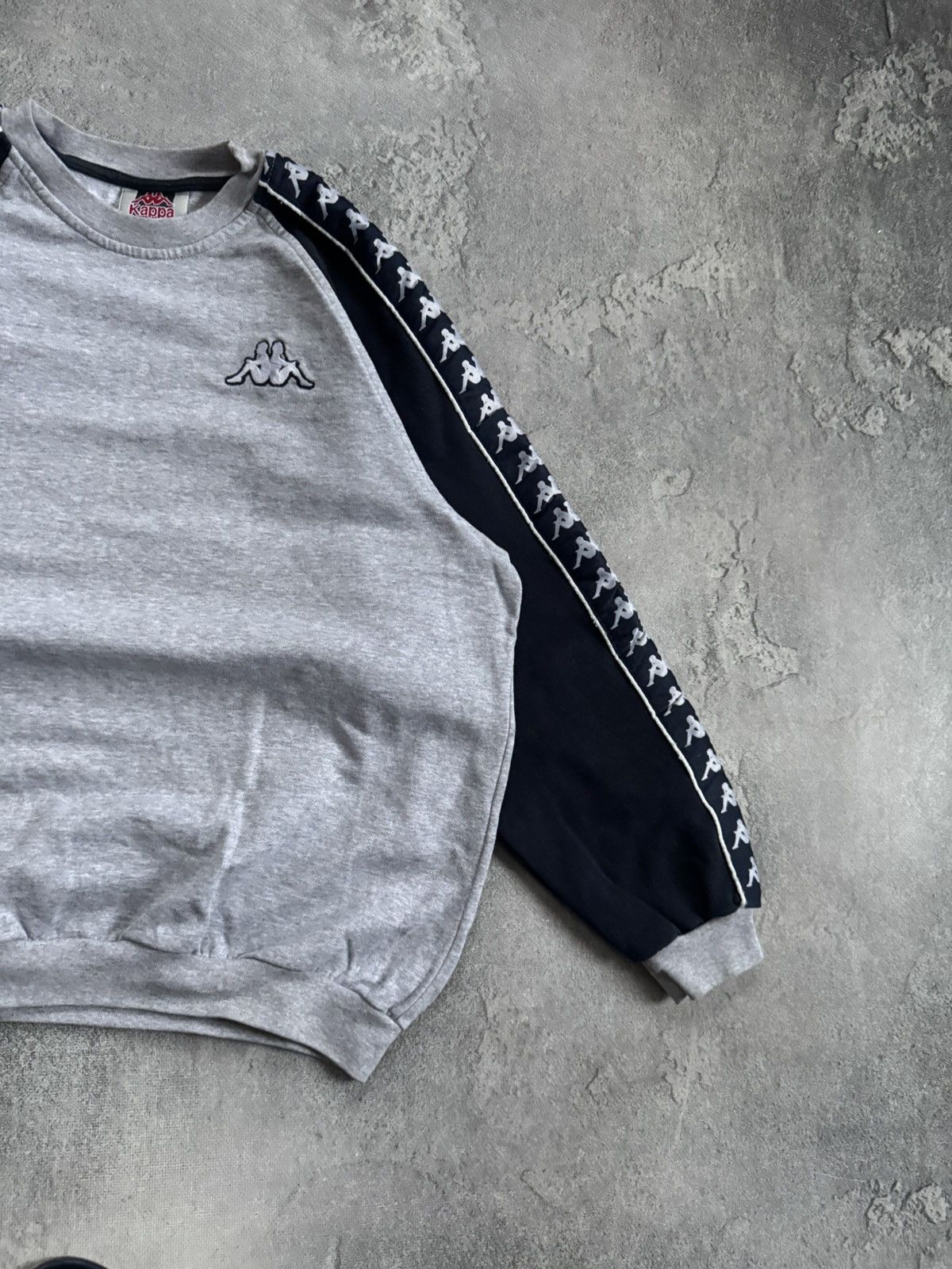 Kappa Kappa L/size vintage sweatshirts jumper pullover stripes Size US L / EU 52-54 / 3 - 8 Thumbnail