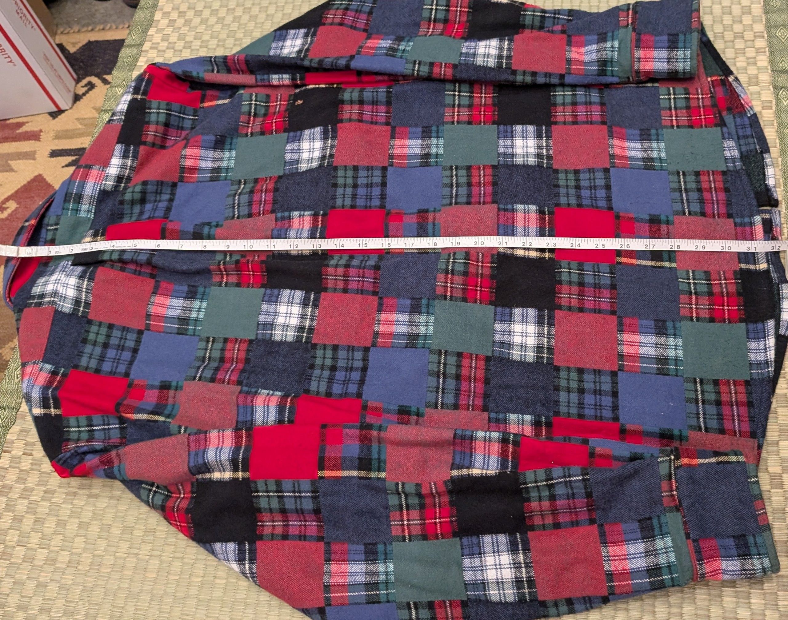 The Vermont Flannel Company Vermont Flannel Company Patchwork Design Shirt Made in USA Size US XL / EU 56 / 4 - 6 Thumbnail