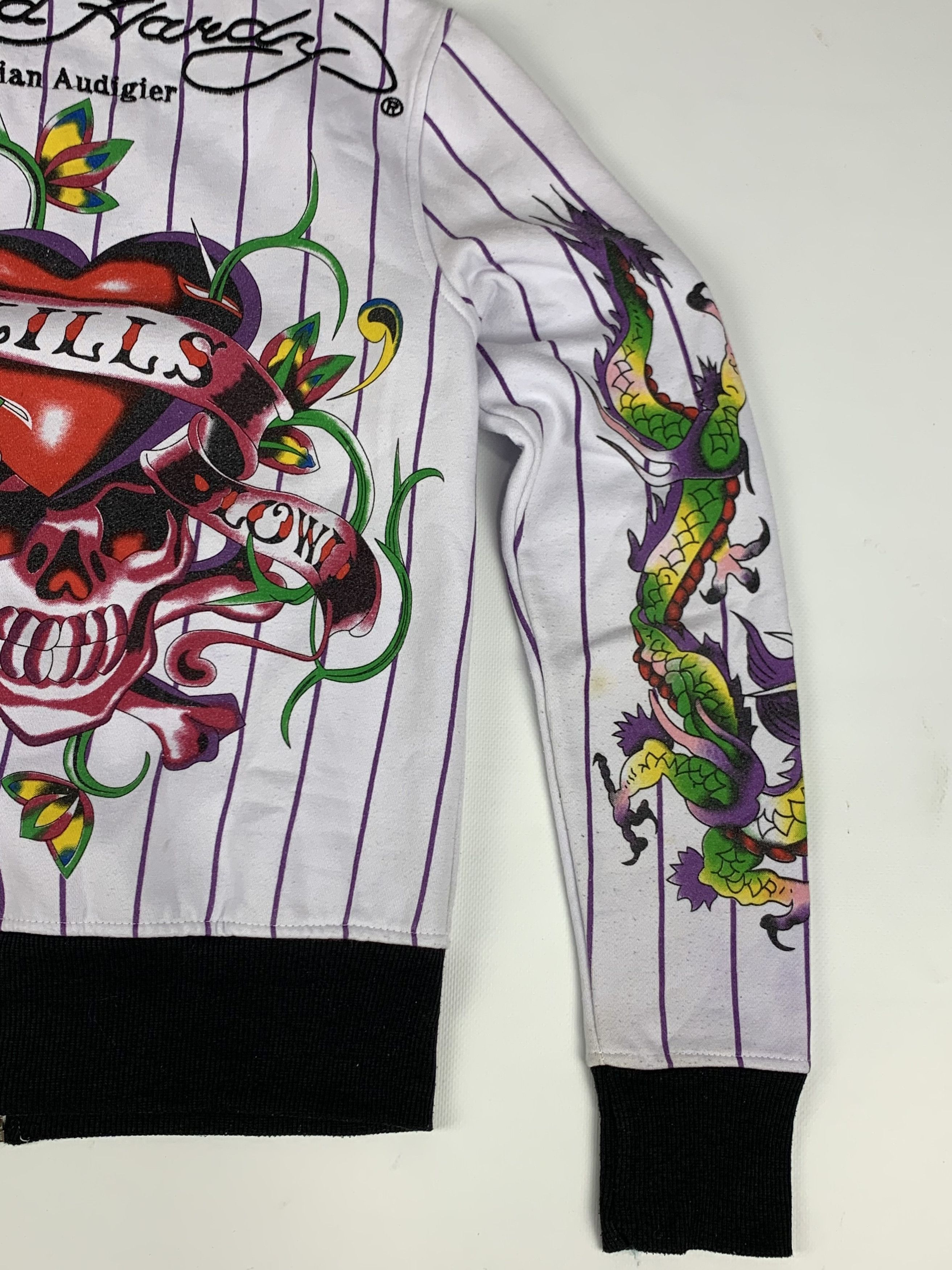 Ed Hardy Ed Hardy Full Zip Pullover Size Small Size US S / EU 44-46 / 1 - 14 Thumbnail