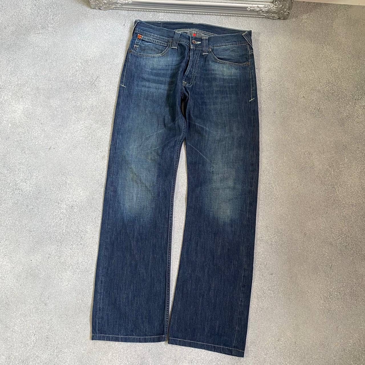 Evisu × Puma Vintage y2k Baggy Evisu Puma Jeans Faded Size US 32 / EU 48 - 5 Thumbnail