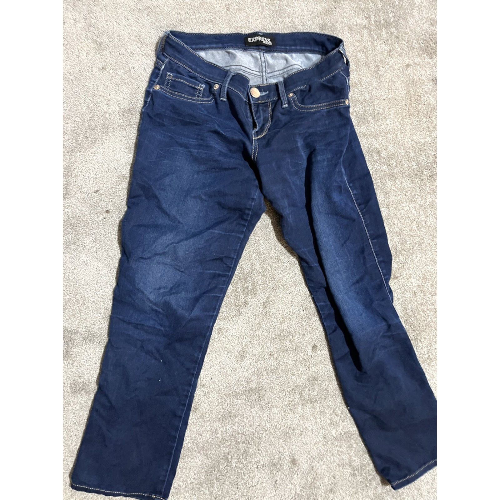 Express Express Jeans Jegging Blue Denim Vintage? No — but Reorder for clarity Size 26" / US 2 / IT 38 - 3 Thumbnail